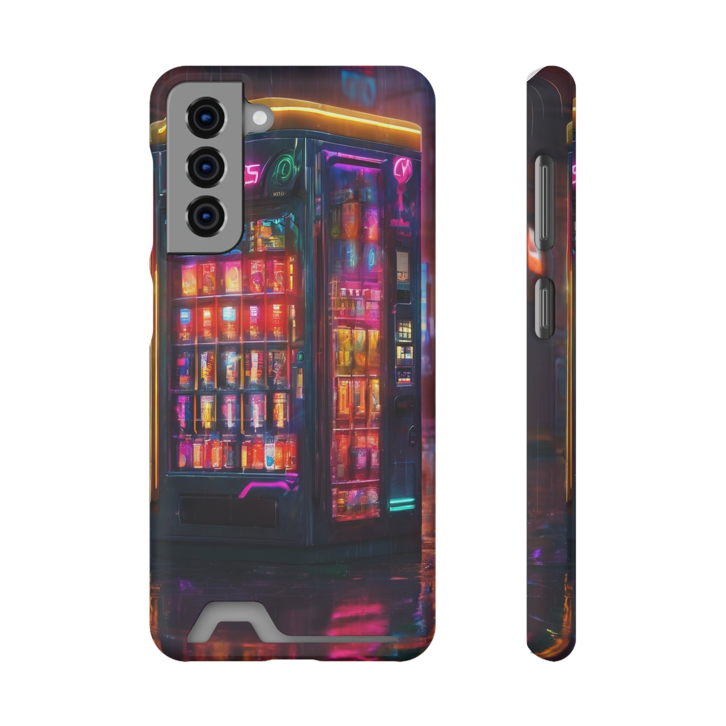 Phone Case with Card Holder - Impact-Resistant Polycarbonate, MagSafe