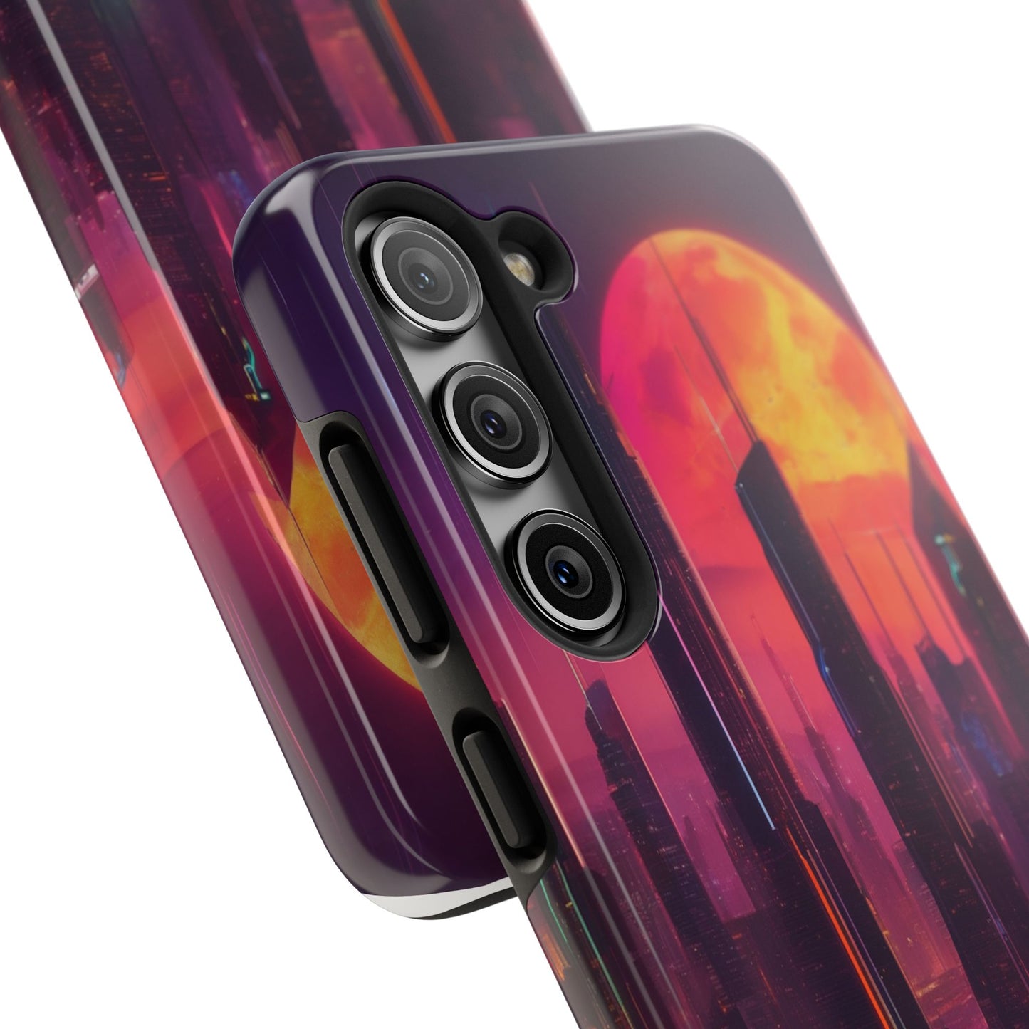 Tough Phone Case: Shockproof 2-Piece TPU/PC Shell