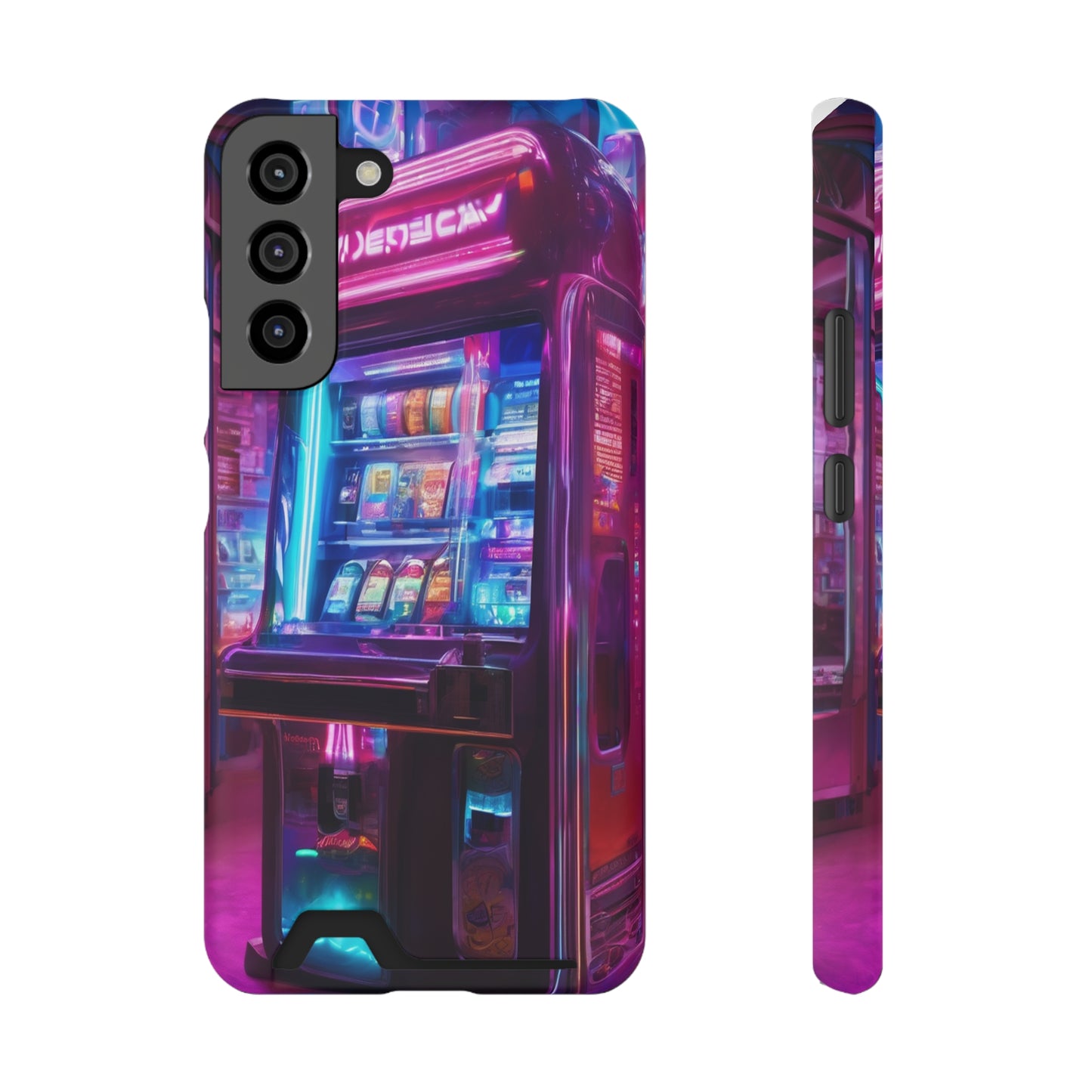 Phone Case with Card Holder – Glossy/Matte Polycarbonate