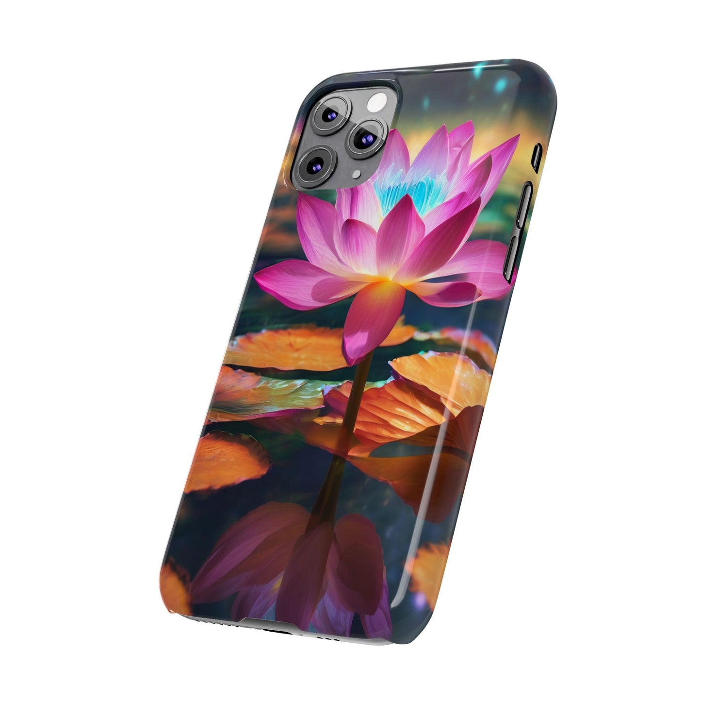Slim Glossy Polycarbonate Phone Case for iPhone 16