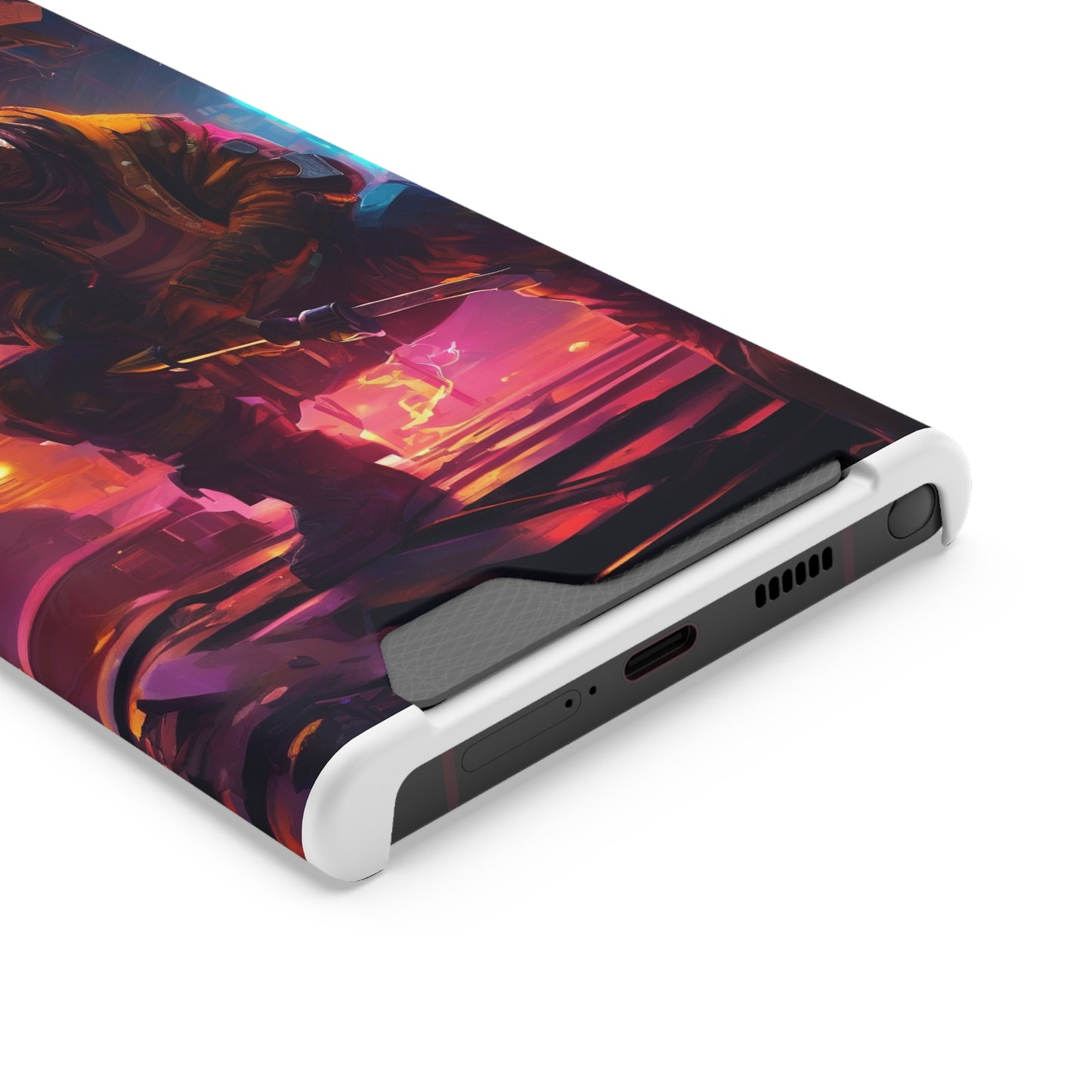 MagSafe Phone Case with Card Holder - Impact-Resistant Polycarbonate