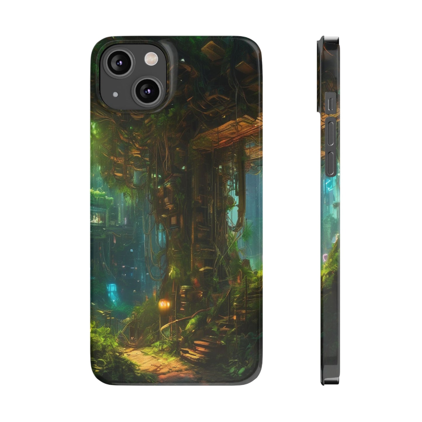 Neon Slim Phone Case for iPhone 16 Glossy Lexan