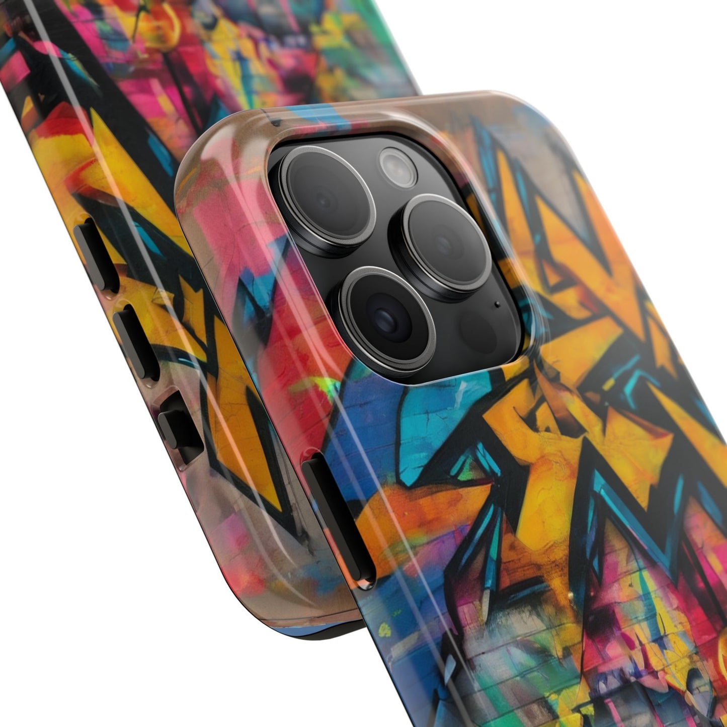 Rugged Phone Case - Impact-Resistant, Glossy Finish