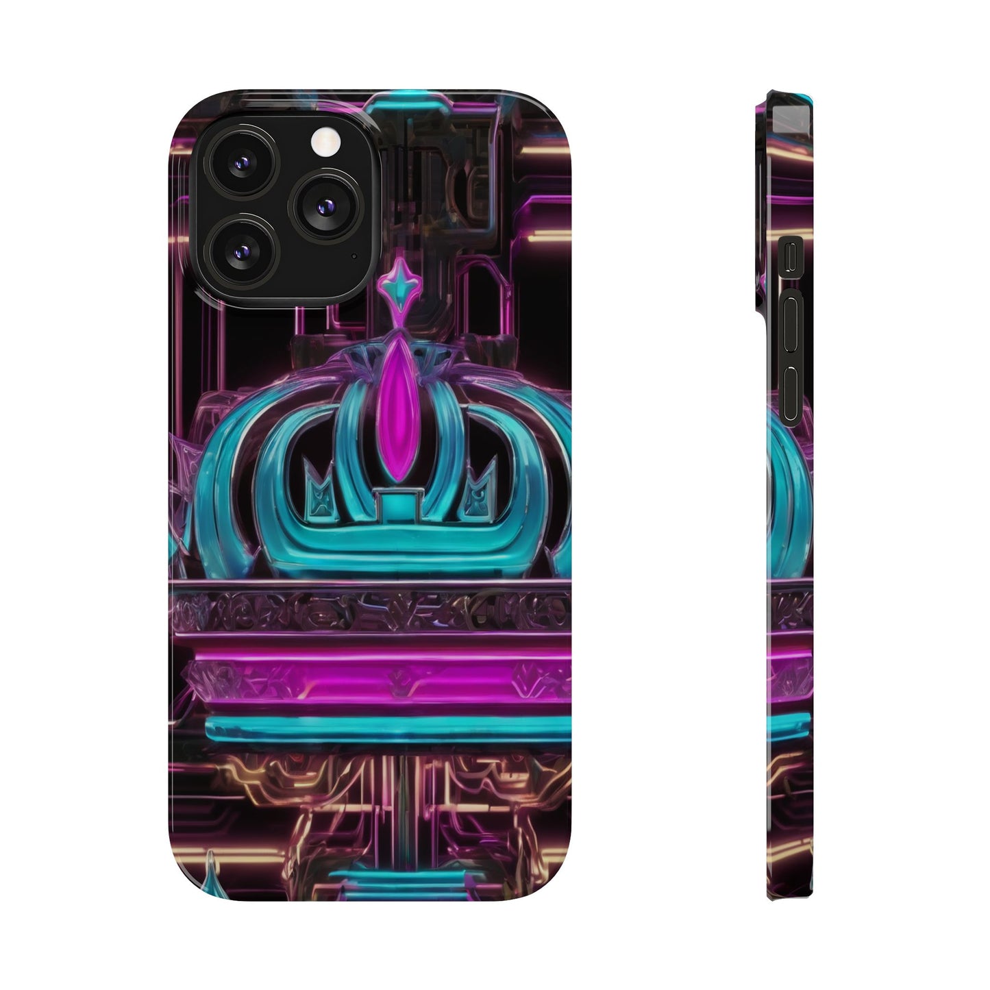 Slim Phone Case for iPhone 16 - Glossy, Lightweight, Impact-Resistant