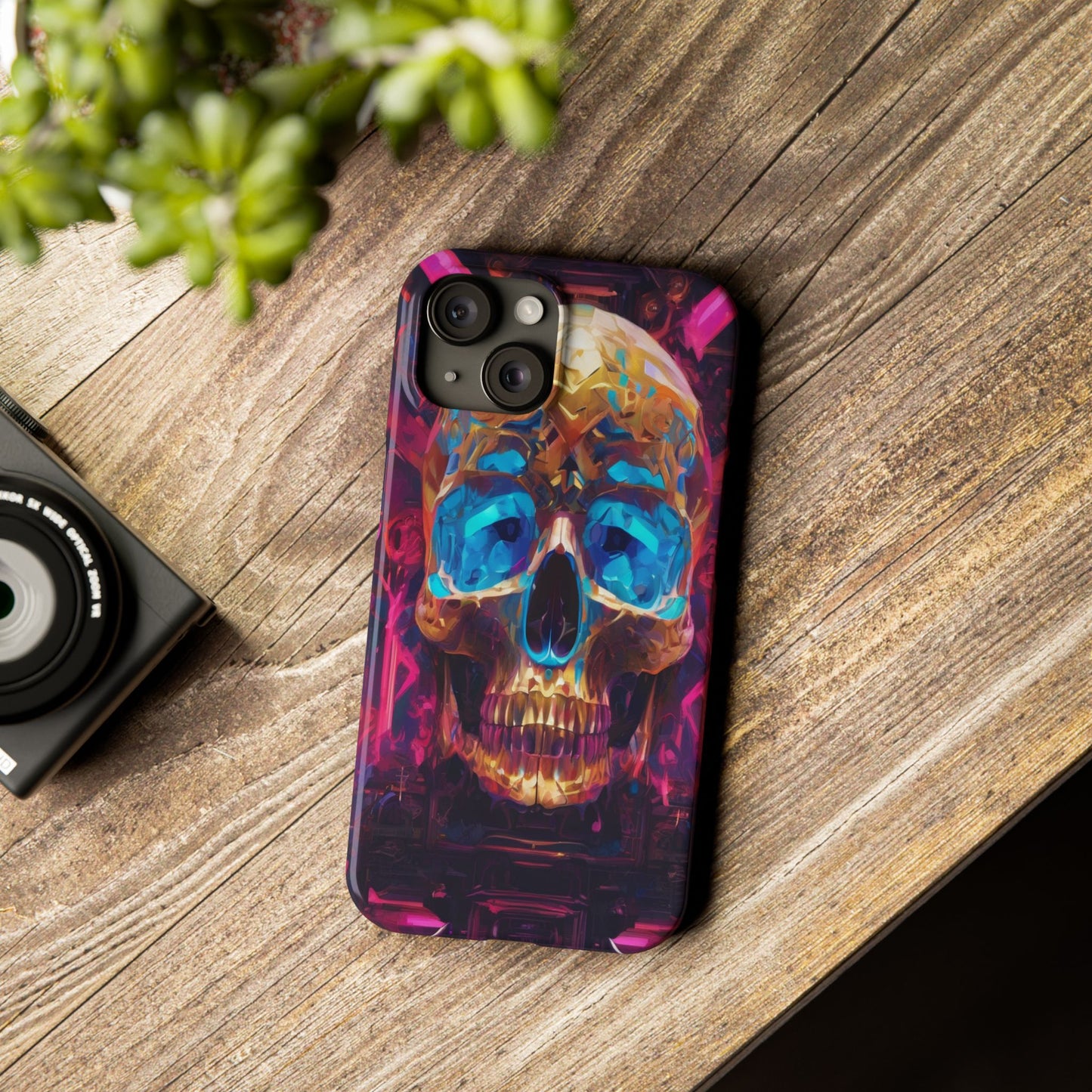 Slim Phone Case for iPhone 16 – Glossy Lexan Shield