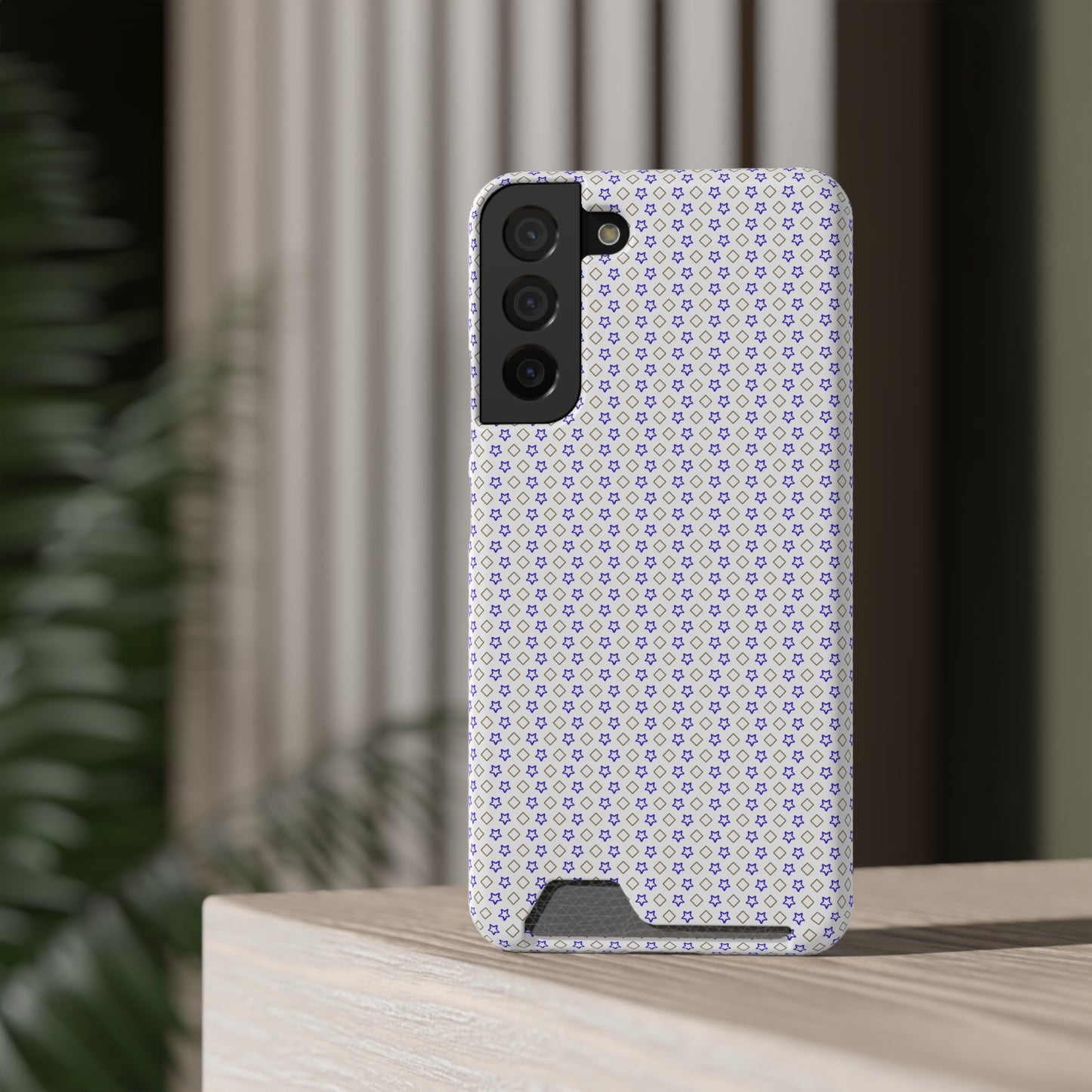 Phone Case with Card Holder – Clear Polycarbonate