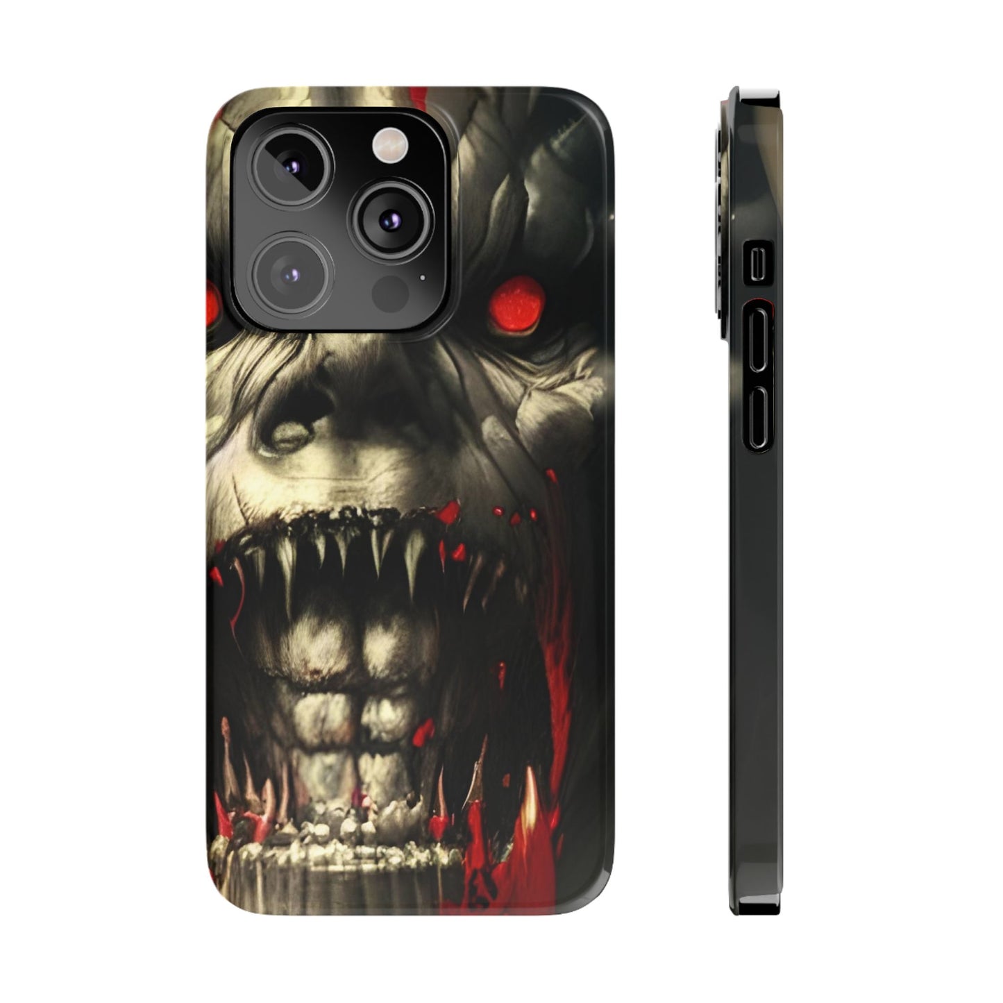 Slim Phone Case - Glossy Lexan PC, Ultra-Thin, Wireless Charging