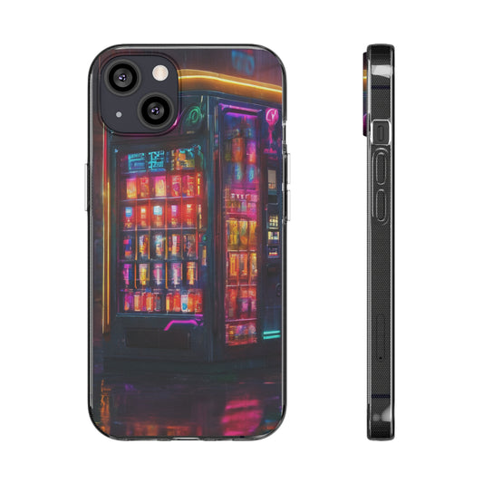 Neon Clear Silicone Phone Case - Slim & Flexible Protection