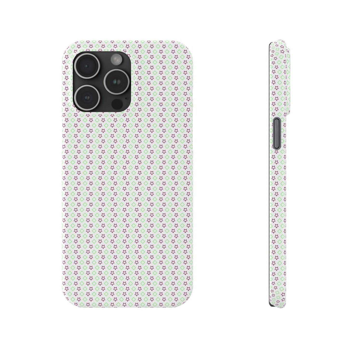 Slim Phone Case for iPhone 16 - Glossy Lexan, Ultra-Thin