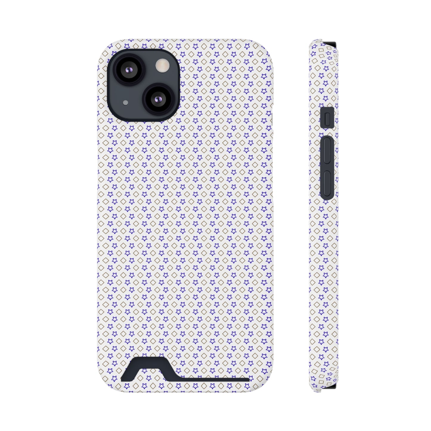 Phone Case with Card Holder – Clear Polycarbonate