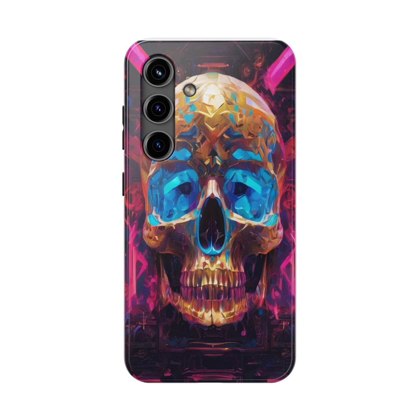 Rugged Phone Case - Impact-Resistant, Glossy Polycarbonate