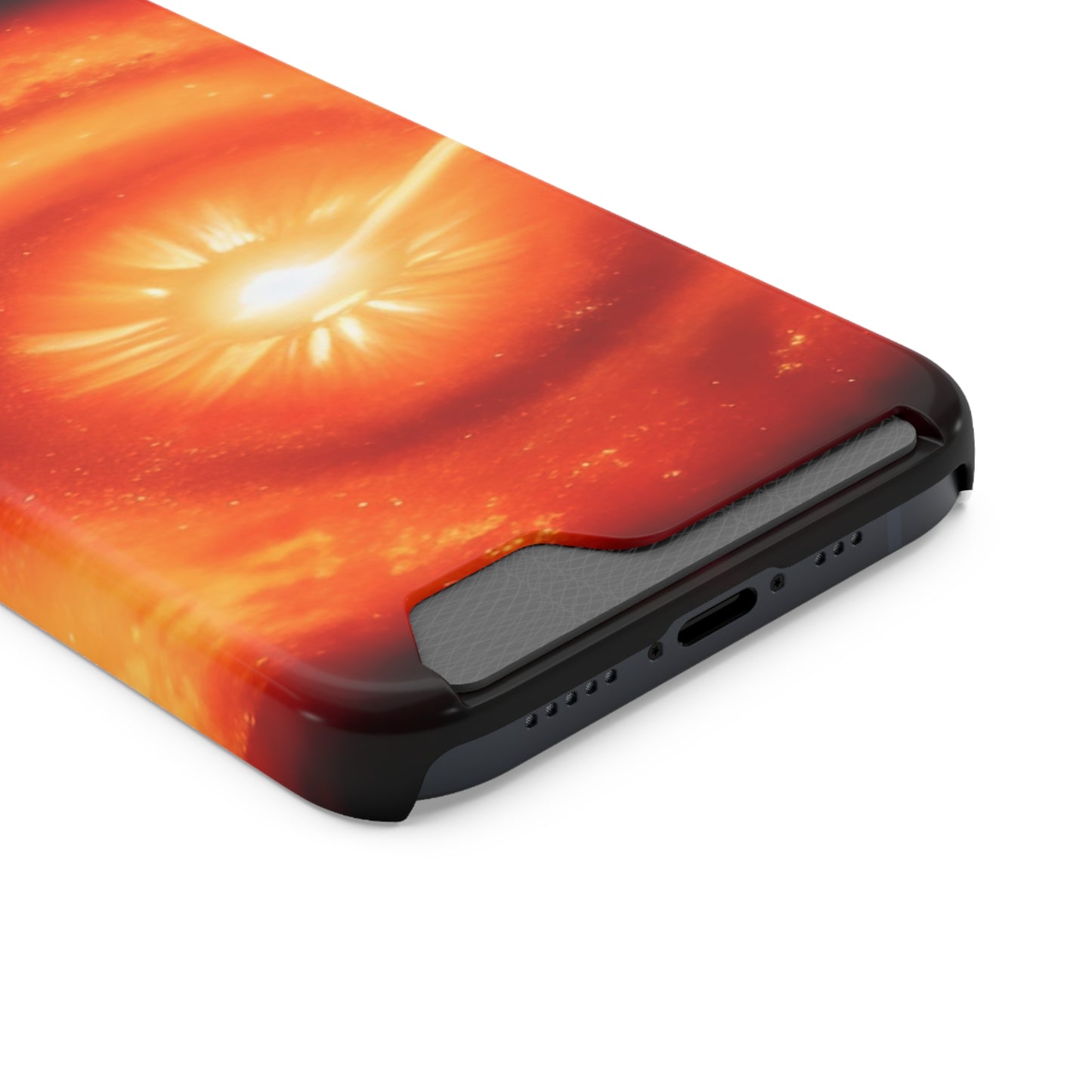 Neon Phone Case with Card Holder - MagSafe, Polycarbonate