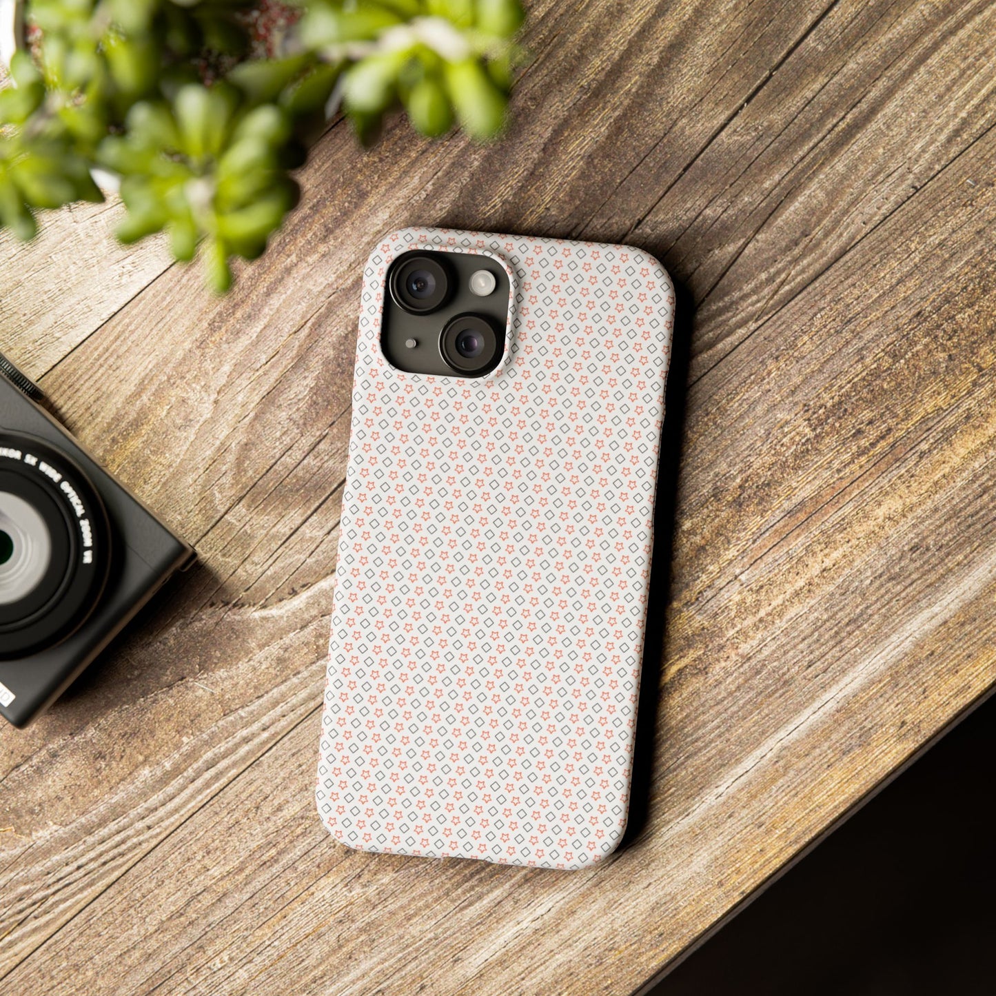 Slim Phone Case for iPhone 16 - Glossy Durable Lexan