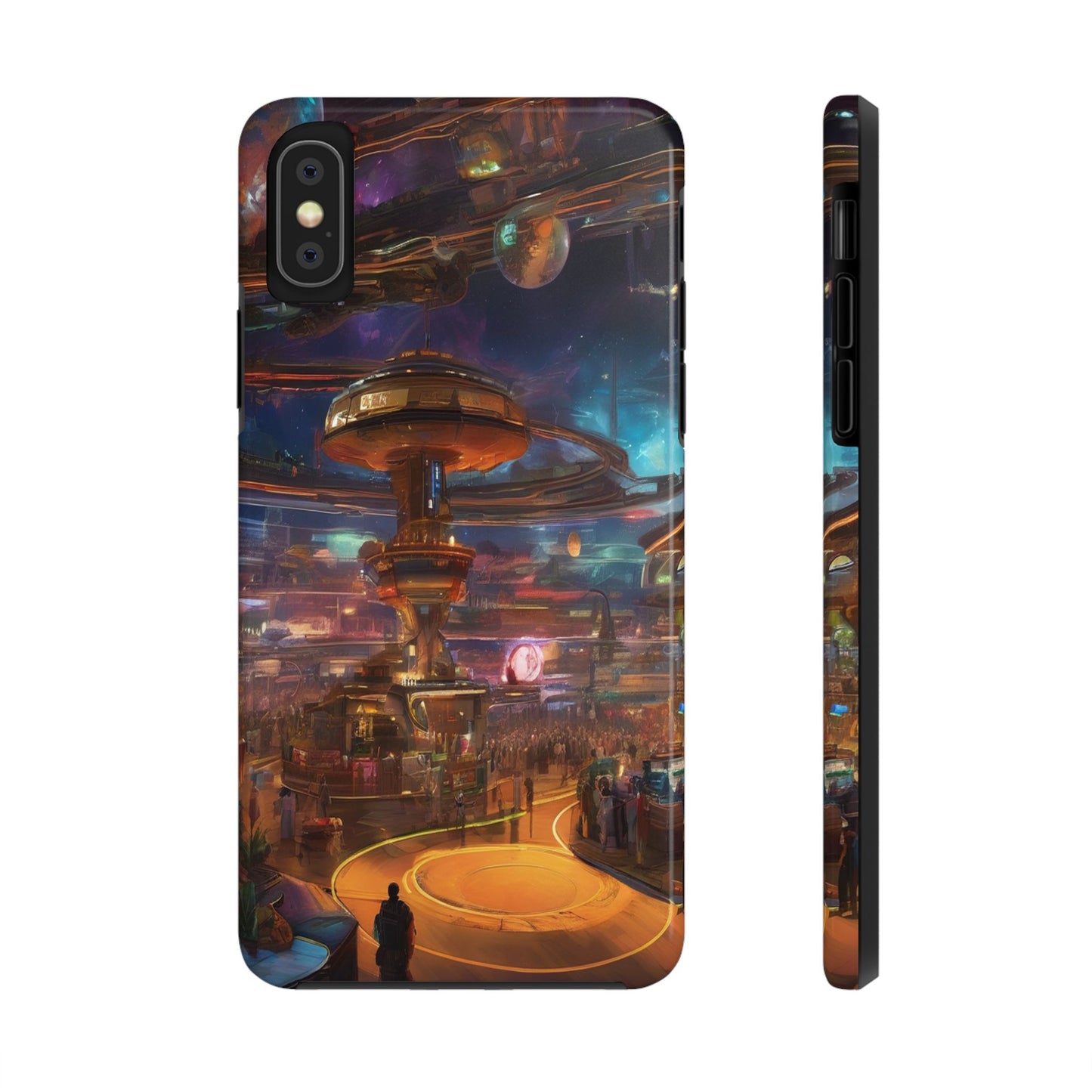 Tough Phone Case - 2-Piece Impact-Resistant Glossy Shield