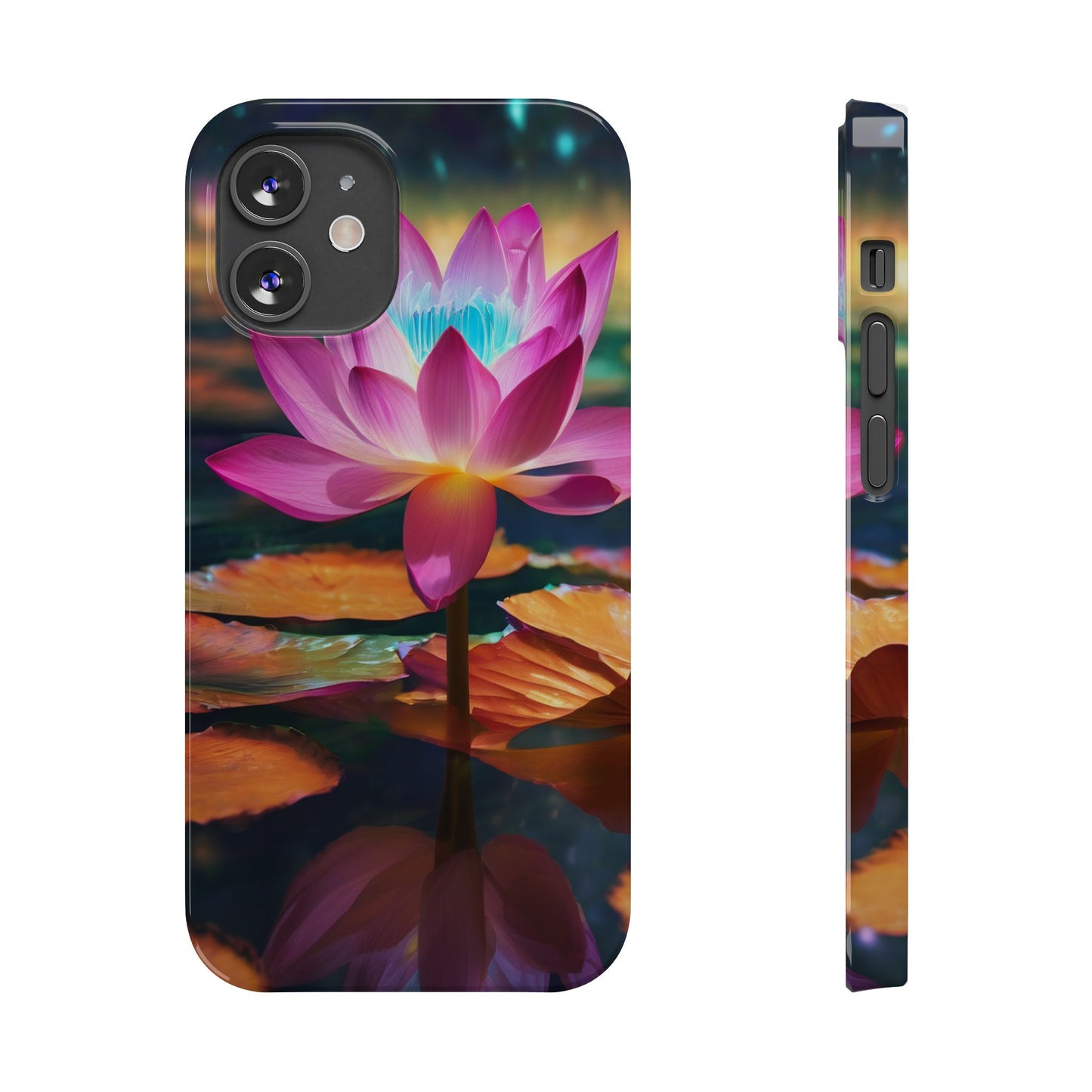 Slim Glossy Polycarbonate Phone Case for iPhone 16