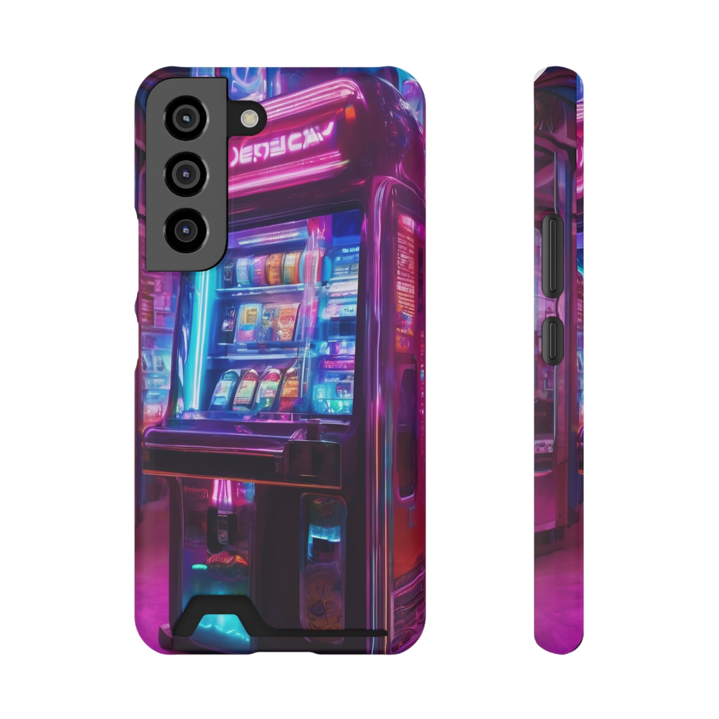 Phone Case with Card Holder – Glossy/Matte Polycarbonate