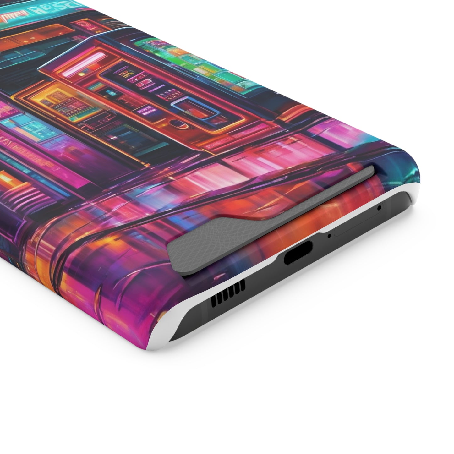 Phone Case with Card Holder - MagSafe, Polycarbonate, Glossy/Matte