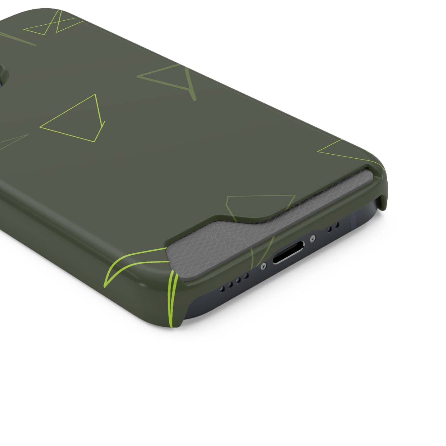 Phone Case with Card Holder - MagSafe, Polycarbonate, Matte/Gloss