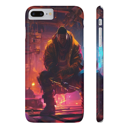 Slim Phone Case for iPhone 16 - Ultra-Thin, Glossy PC