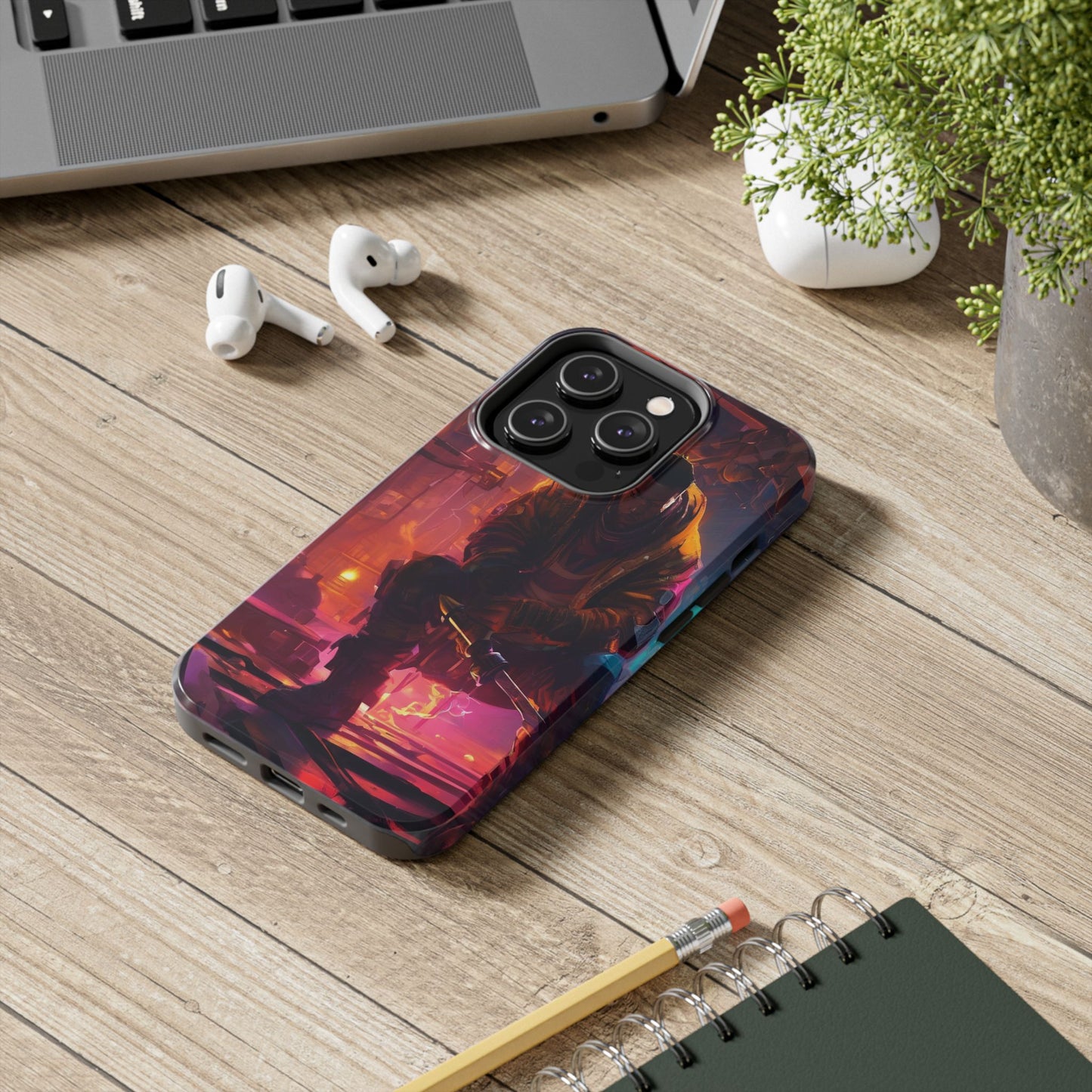 Tough Phone Case - Shockproof TPU & PC Shell for iPhone & Samsung