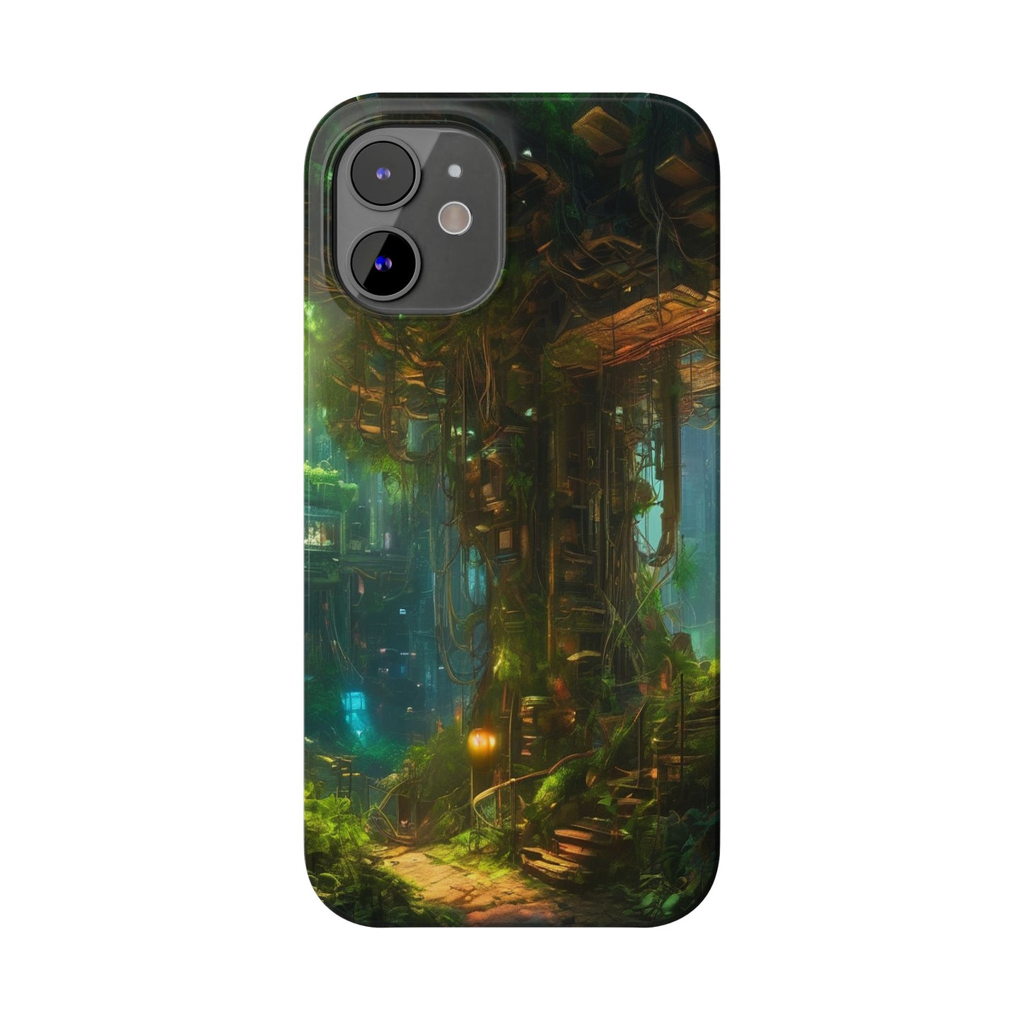 Neon Slim Phone Case for iPhone 16 Glossy Lexan