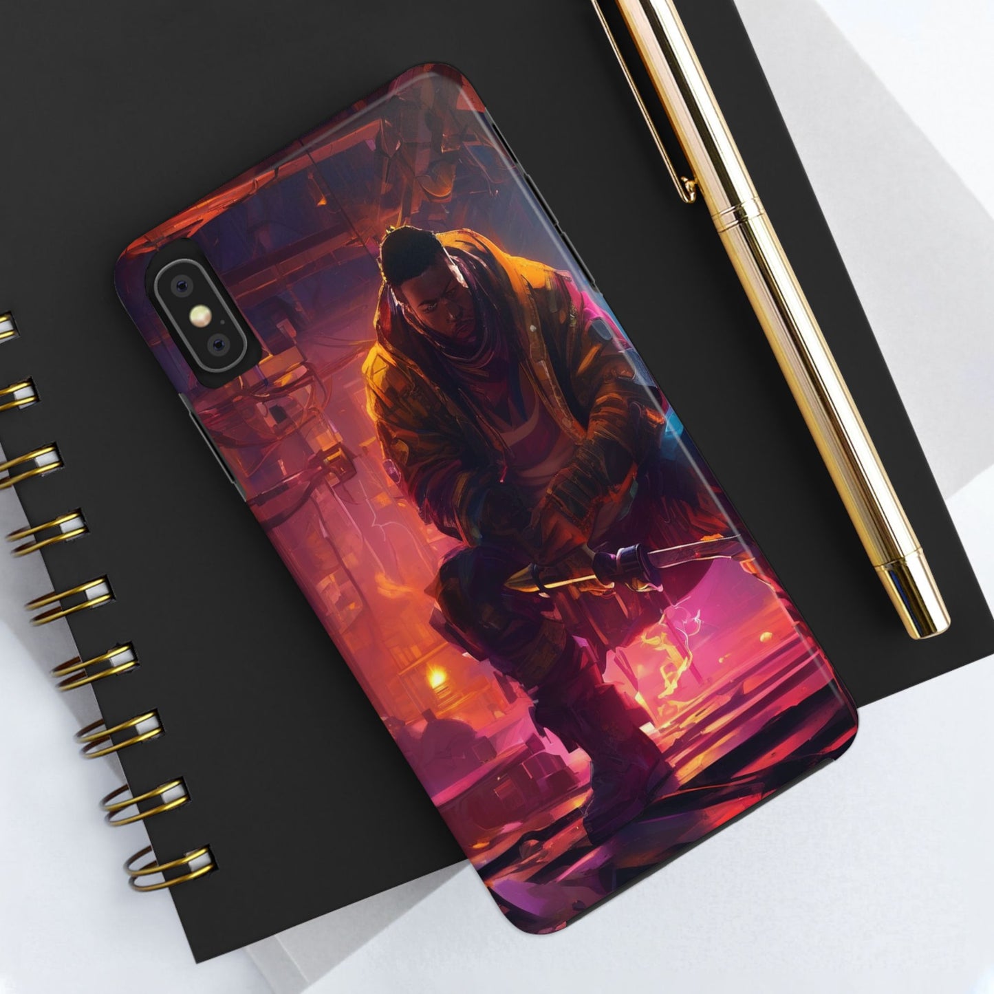 Tough Phone Case - Shockproof TPU & PC Shell for iPhone & Samsung