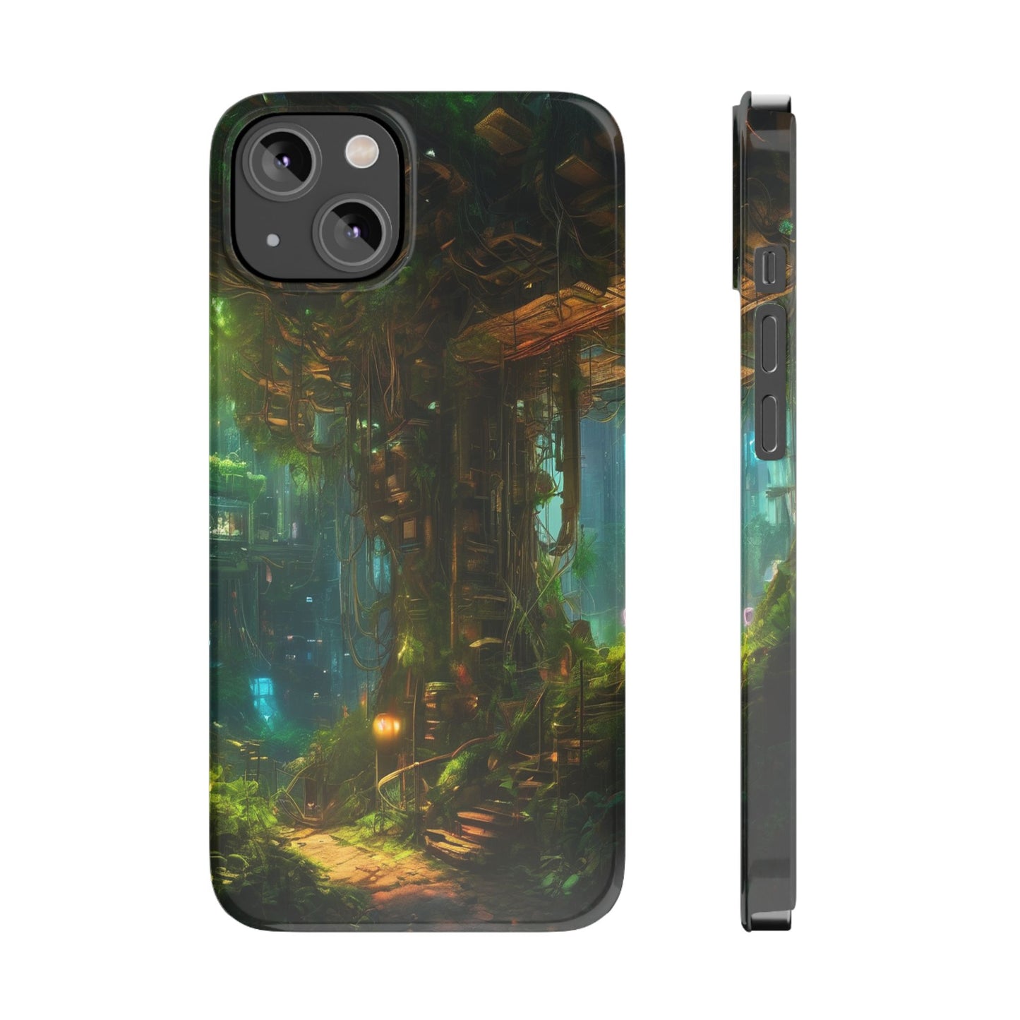 Neon Slim Phone Case for iPhone 16 Glossy Lexan