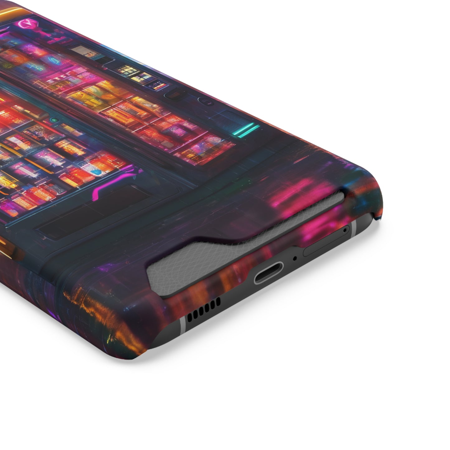 Phone Case with Card Holder - Impact-Resistant Polycarbonate, MagSafe