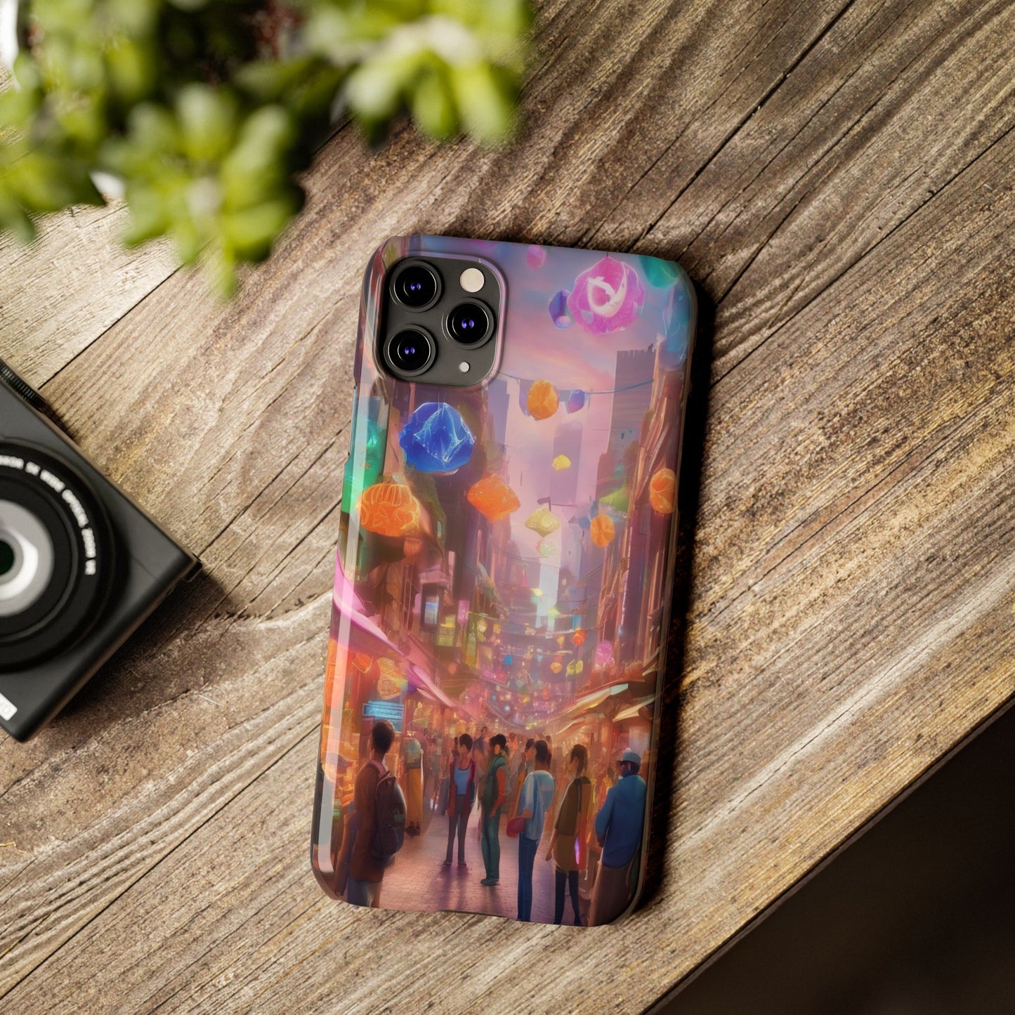 Ultra-Slim Glossy iPhone 16 Phone Case