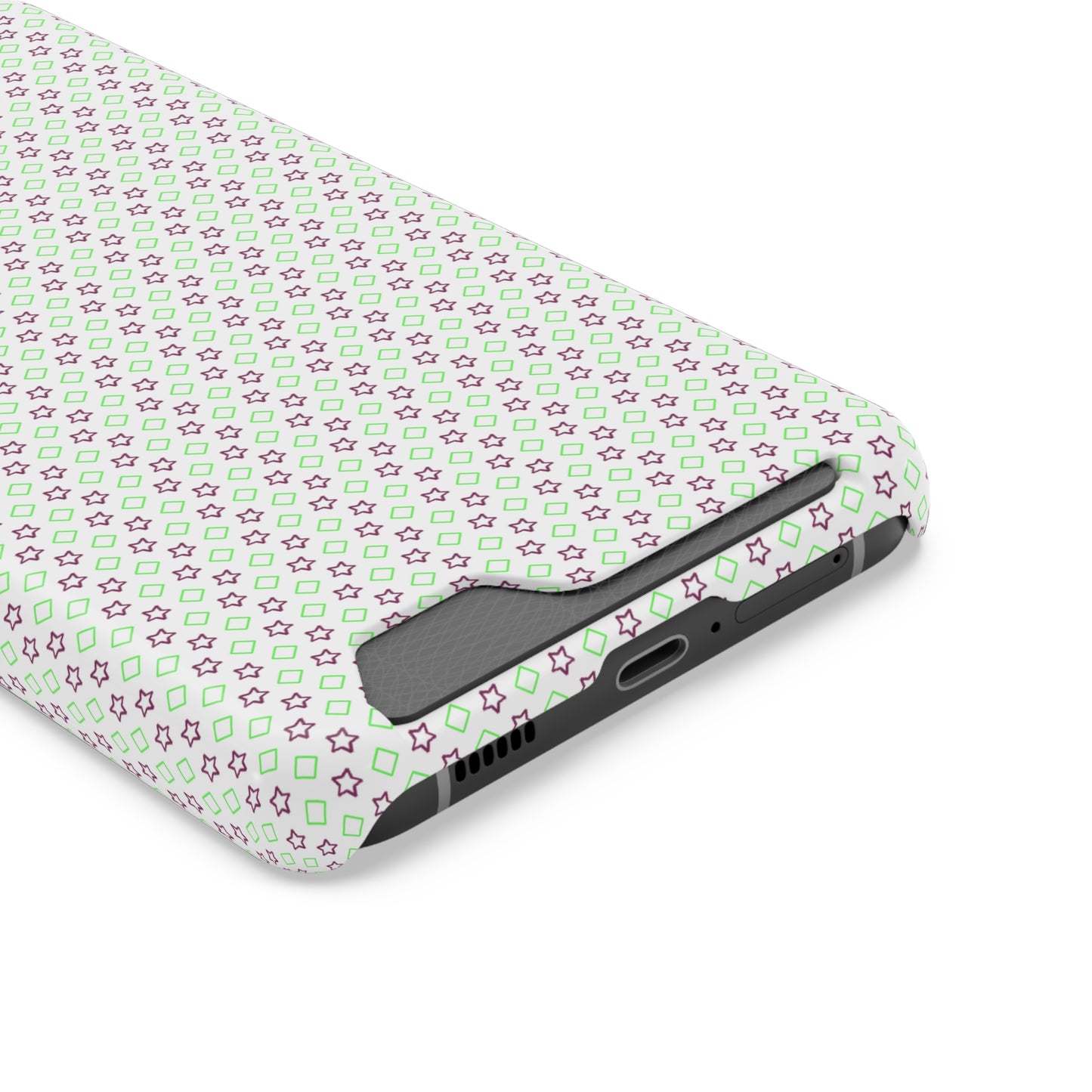 Neon Card Holder Phone Case with MagSafe - Impact-Resistant
