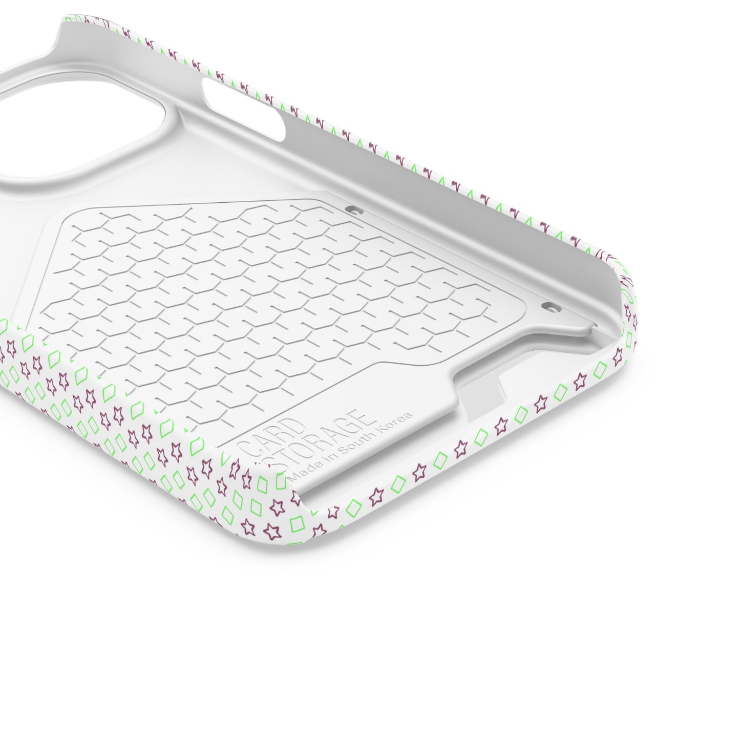 Neon Card Holder Phone Case with MagSafe - Impact-Resistant