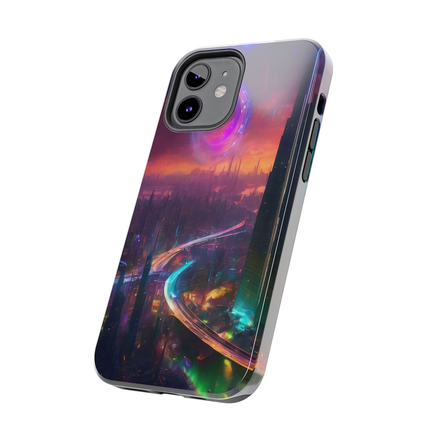 Tough Phone Case – Shockproof TPU/Polycarbonate for iPhone & Samsung