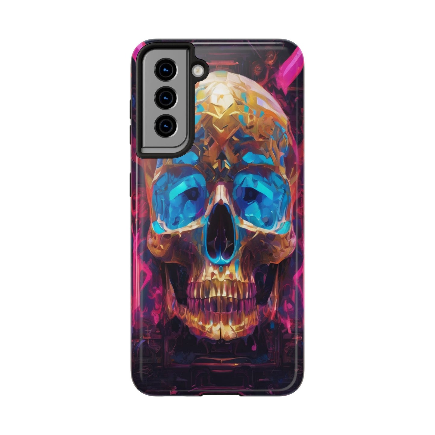 Rugged Phone Case - Impact-Resistant, Glossy Polycarbonate