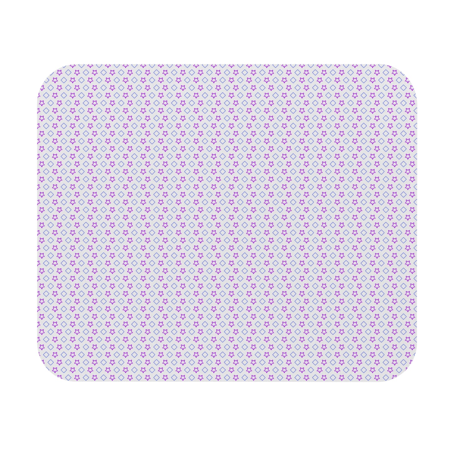 Neon Gaming Mouse Pad - Rectangle, 1/16-inch Thick, Rubber Base