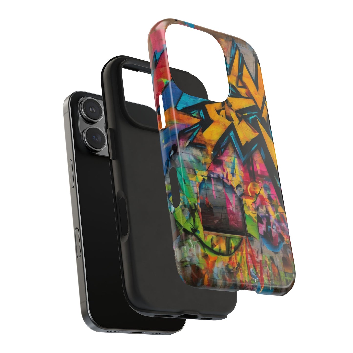 Rugged Phone Case - Impact-Resistant, Glossy Finish