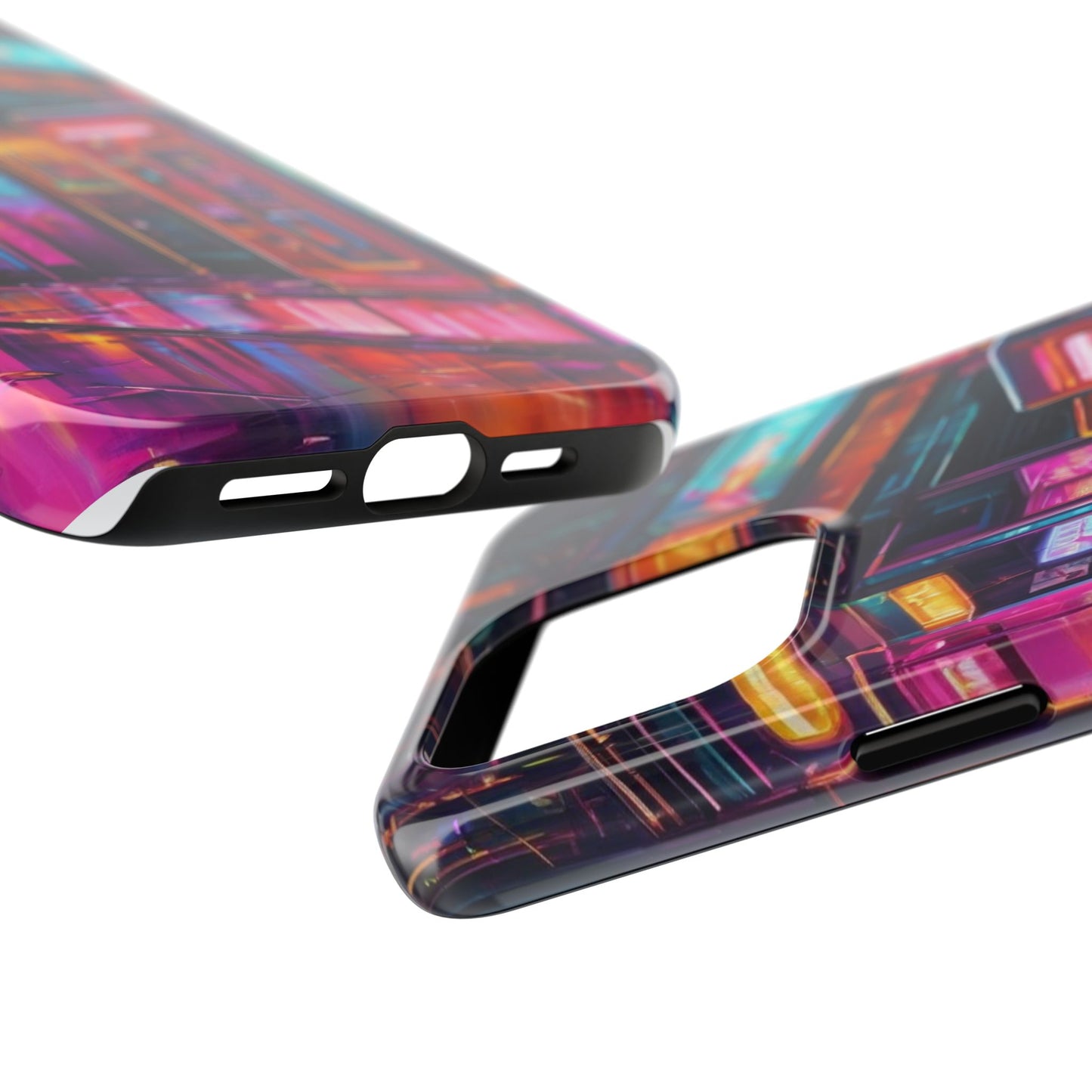 Tough Phone Case - 2-Piece, Impact-Resistant, Glossy Finish