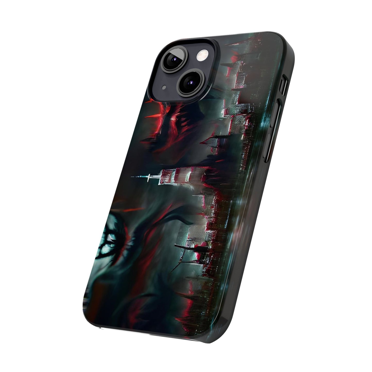 Slim Phone Case with Glossy Finish for iPhone 16