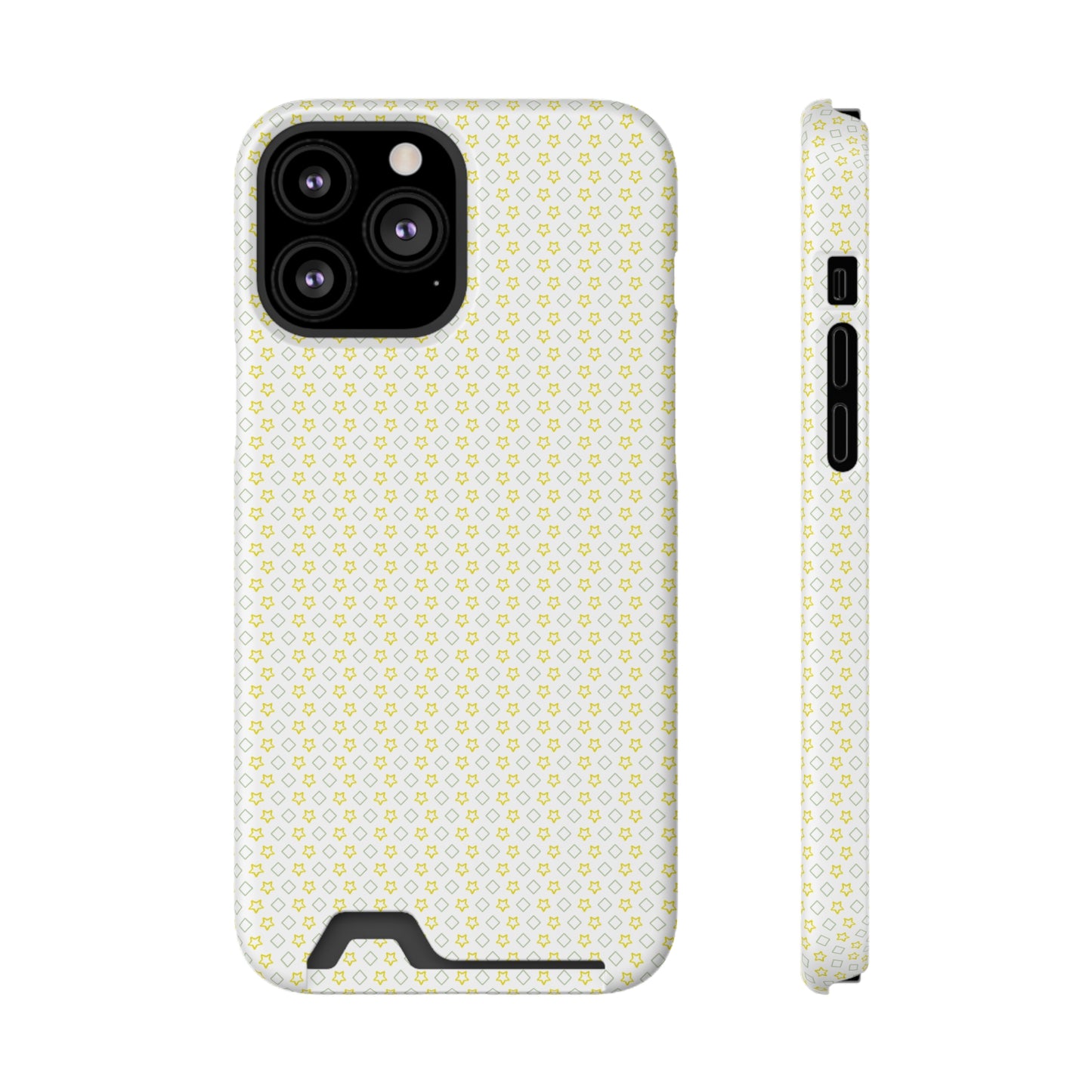 Neon Card Holder Phone Case - MagSafe, Impact-Resistant Polycarbonate