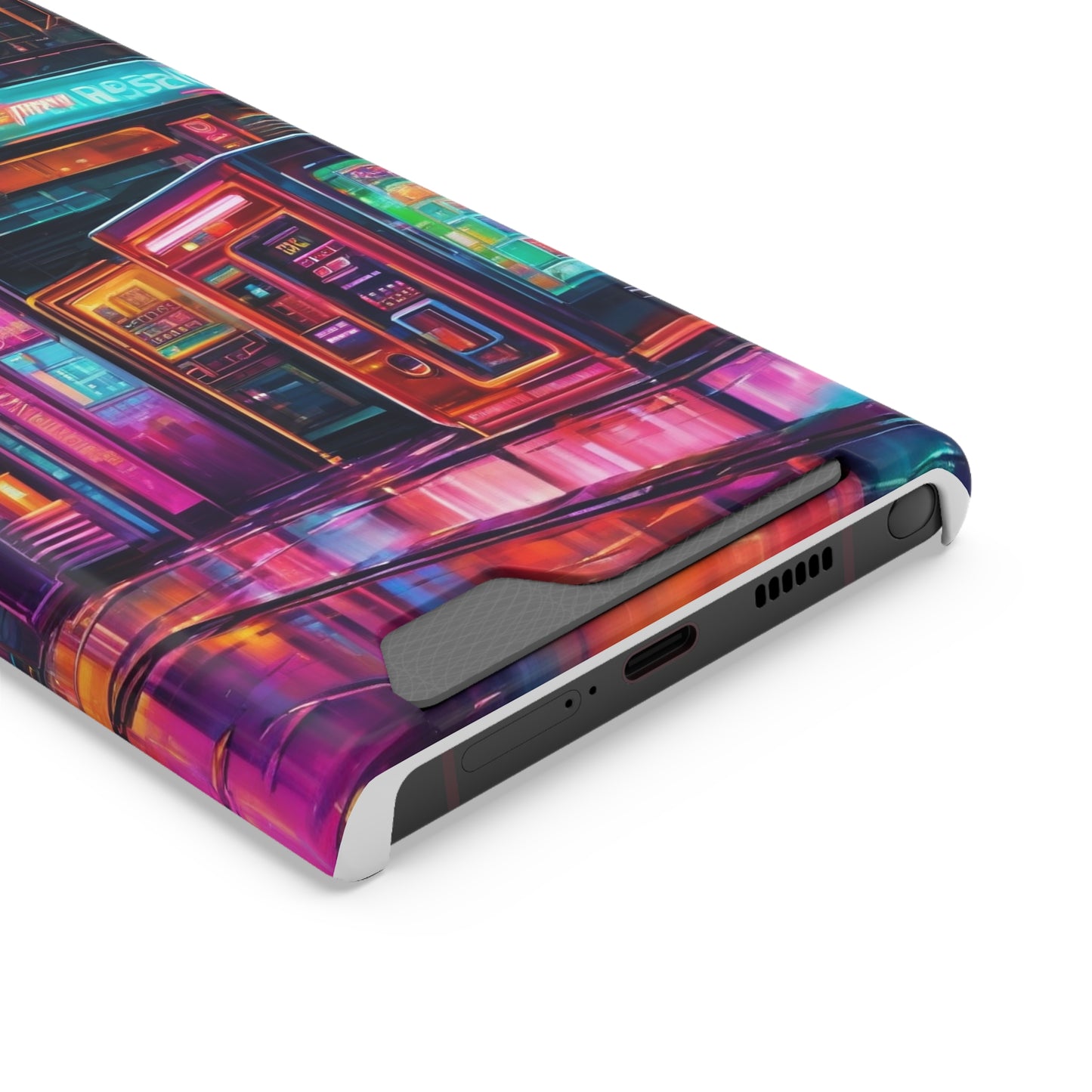 Phone Case with Card Holder - MagSafe, Polycarbonate, Glossy/Matte