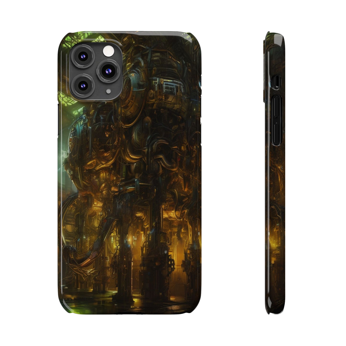 Slim Phone Case for iPhone 16 - Glossy Ultra-Thin Polycarbonate