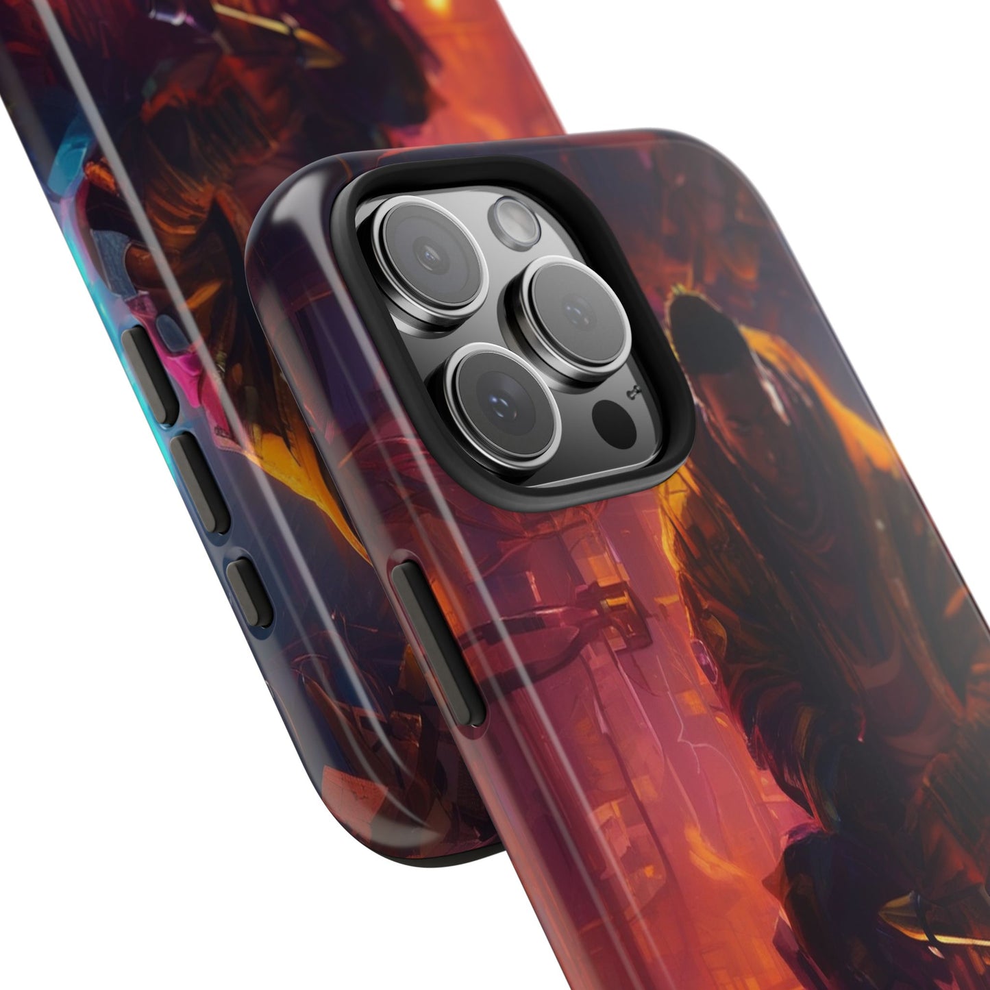 Tough Phone Case - Shockproof TPU & PC Shell for iPhone & Samsung