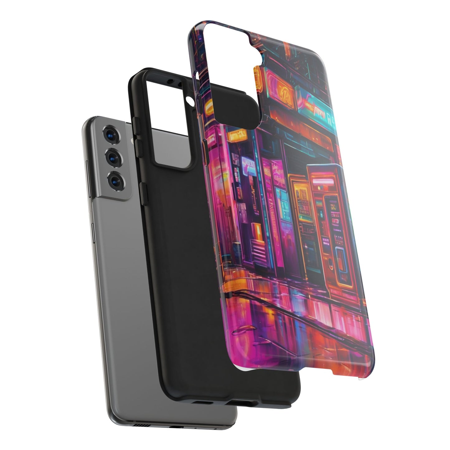 Tough Phone Case - 2-Piece, Impact-Resistant, Glossy Finish