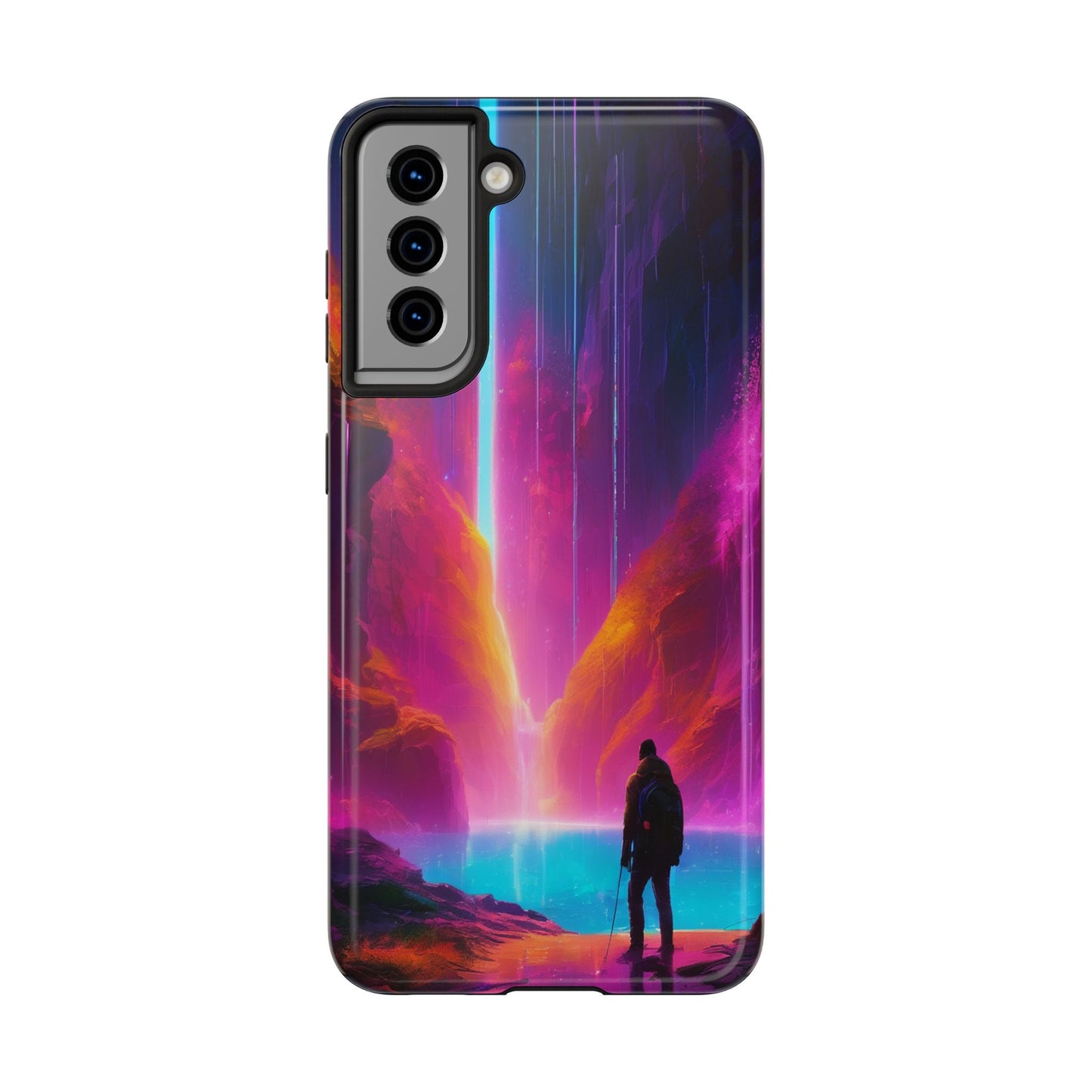 Tough Phone Case with TPU & PC Shell – Shockproof for iPhone/Samsung