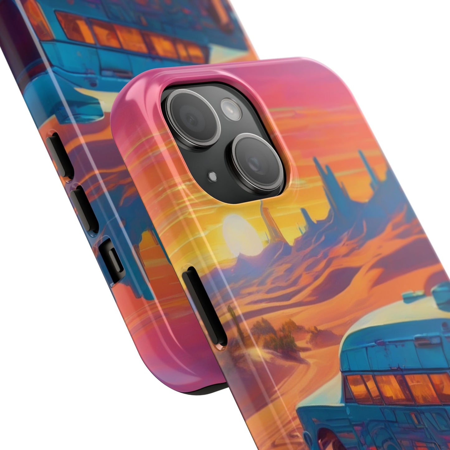 Neon Tough Phone Case - 2-Piece Armor for iPhone & Samsung
