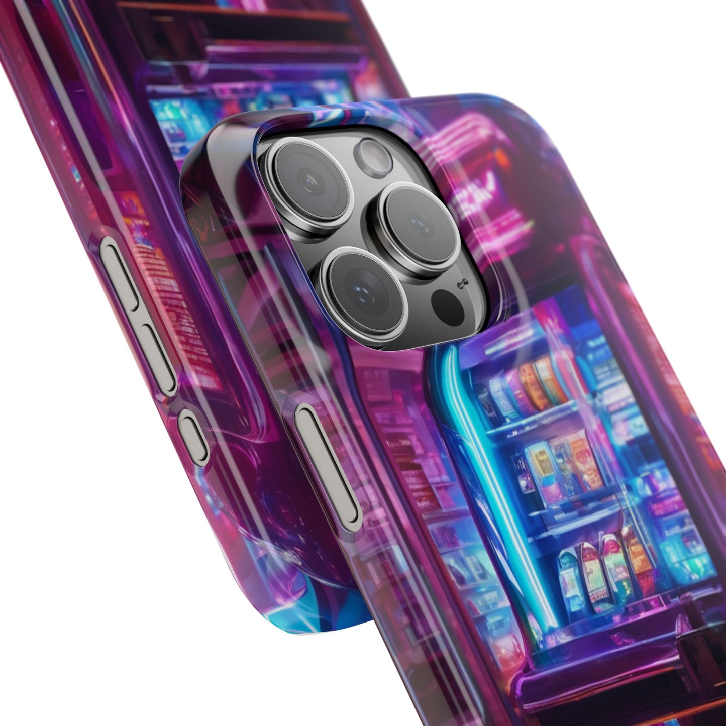 Slim Phone Case for iPhone 16 - Glossy Polycarbonate