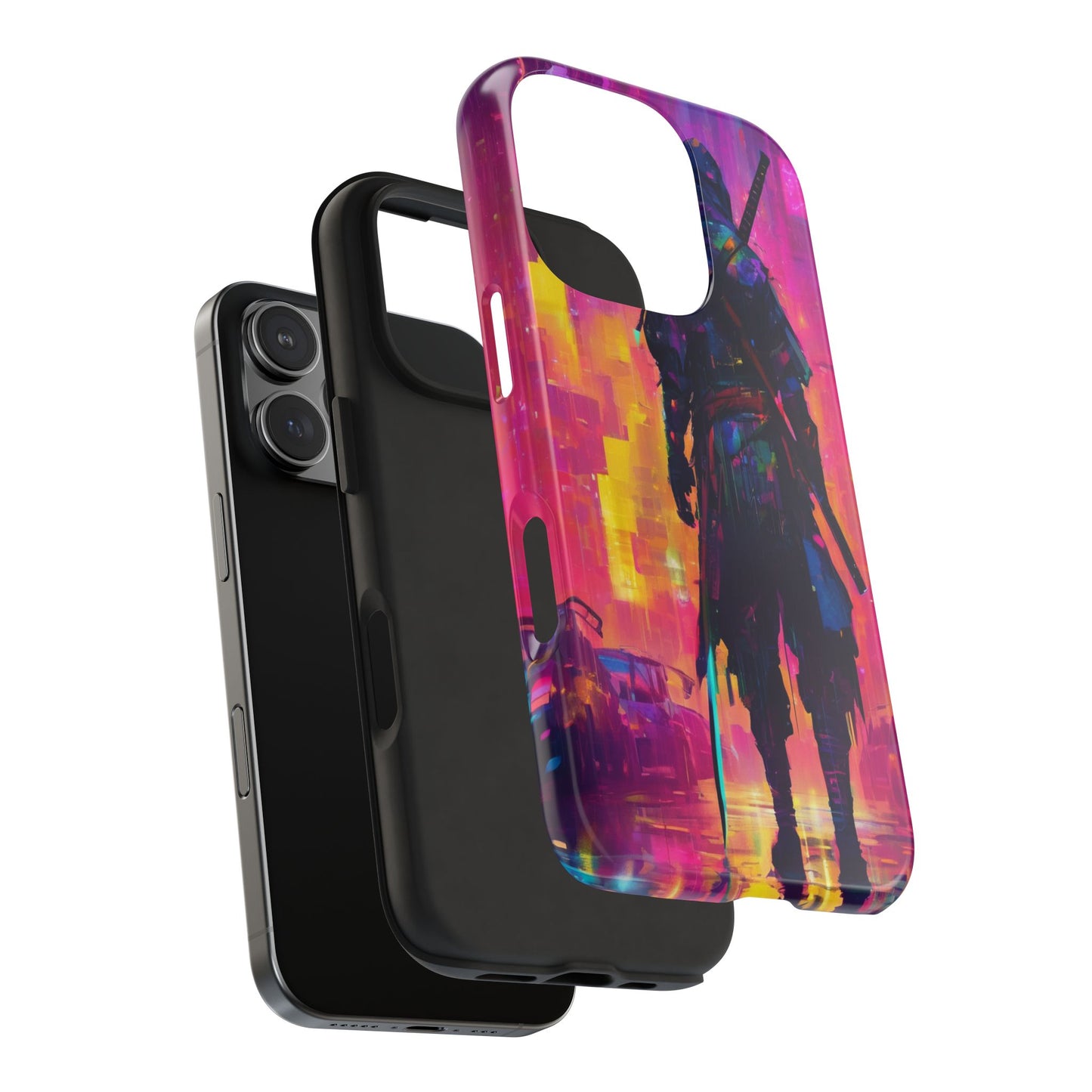 Rugged Phone Case - Impact-Resistant TPU/PC, iPhone & Samsung