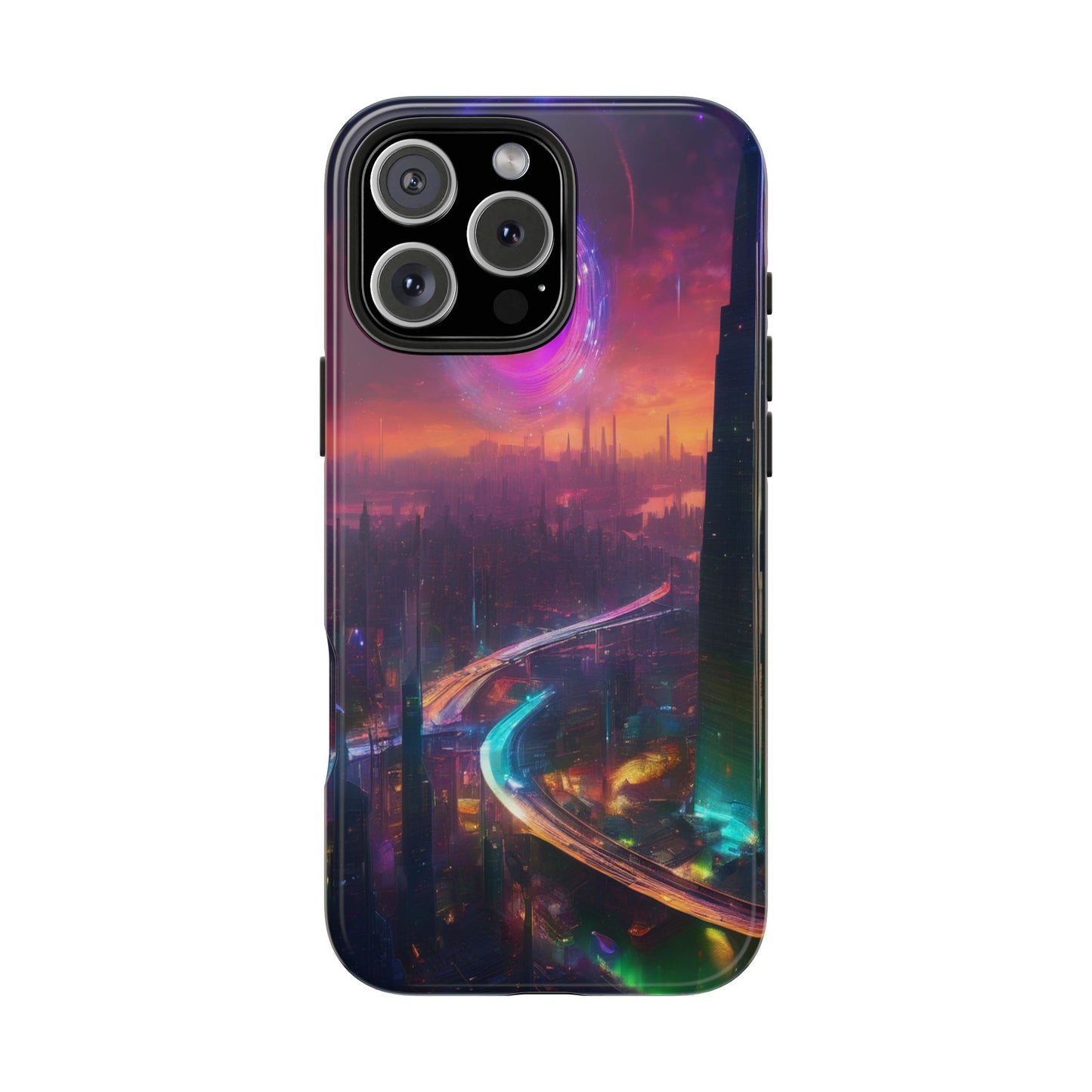 Tough Phone Case – Shockproof TPU/Polycarbonate for iPhone & Samsung
