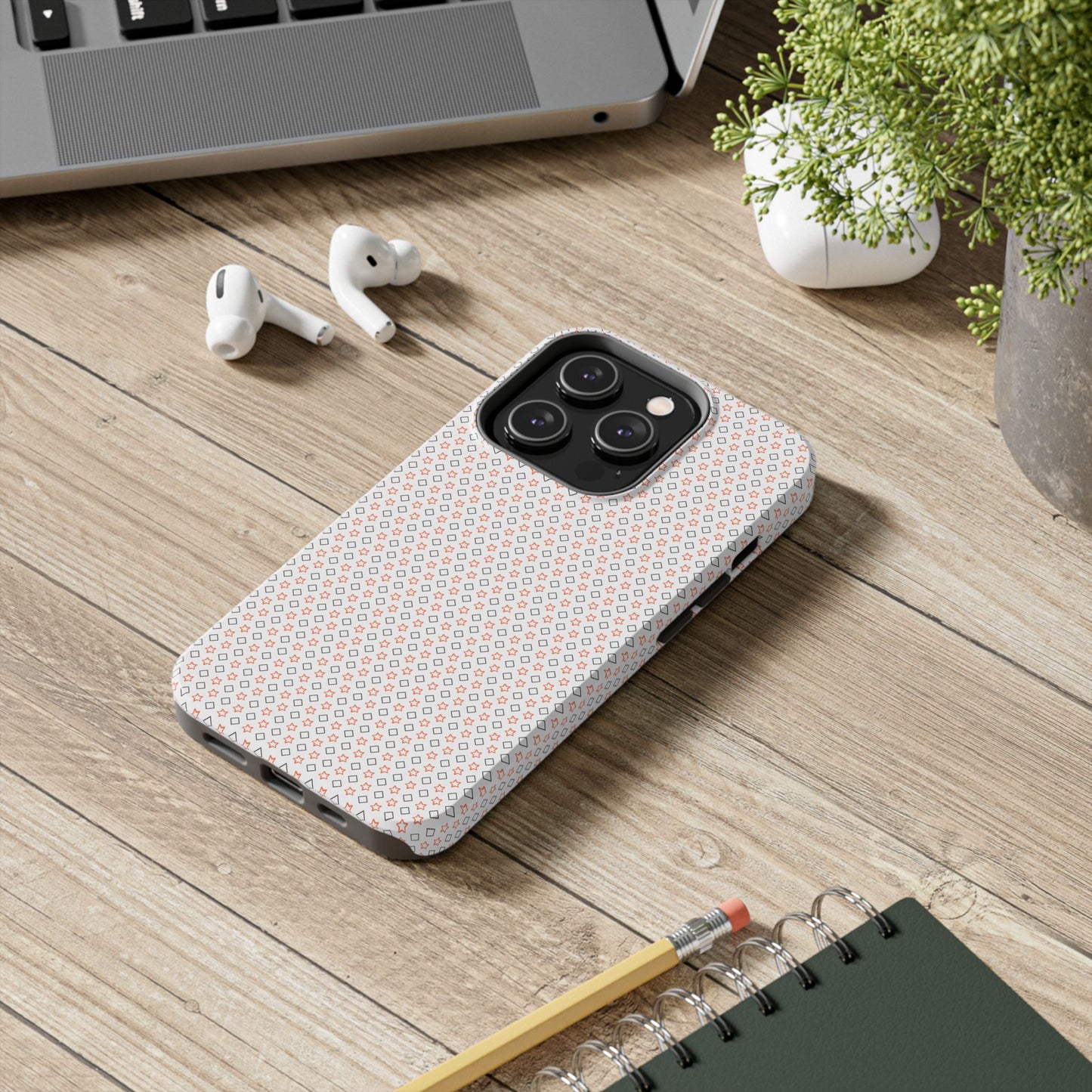 Neon Rugged Phone Case - 2-Piece TPU/PC, Wireless Charging