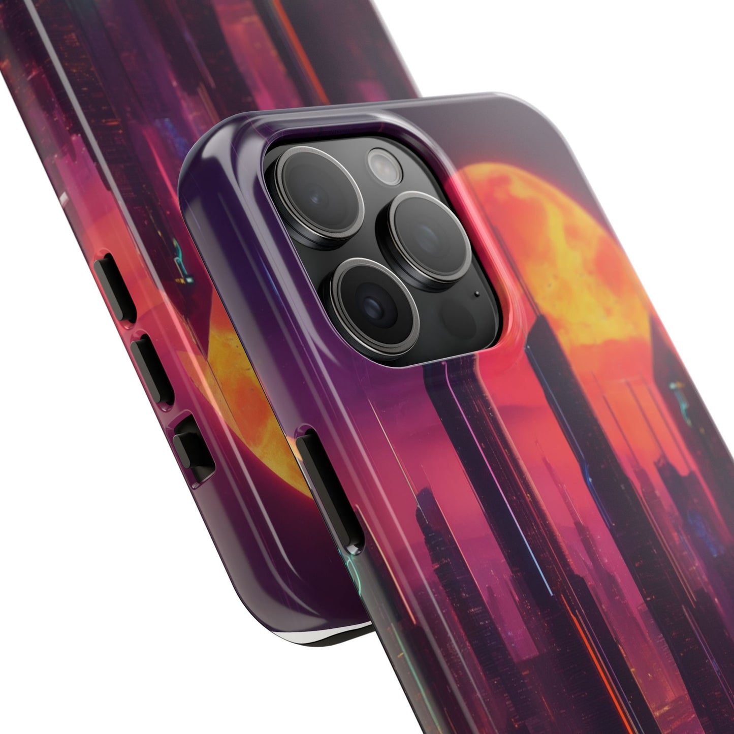 Tough Phone Case: Shockproof 2-Piece TPU/PC Shell