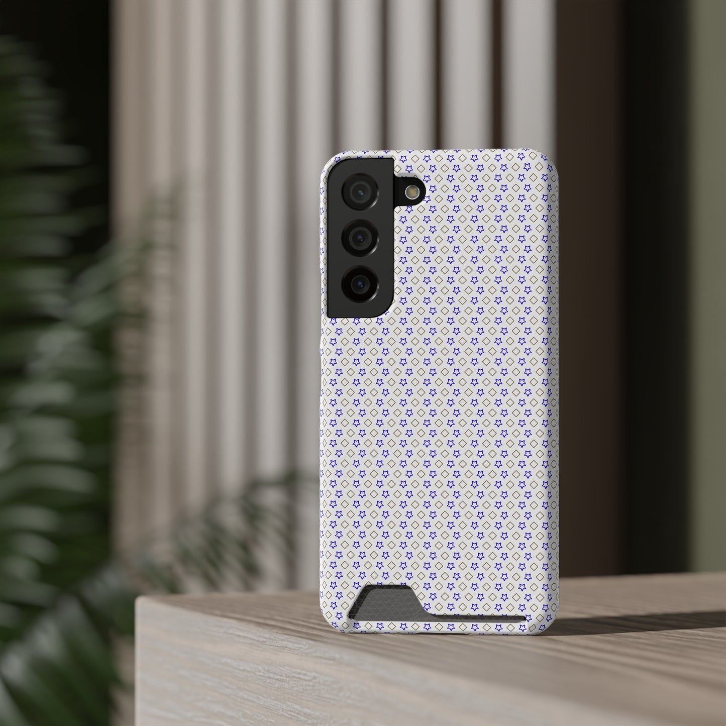 Phone Case with Card Holder – Clear Polycarbonate